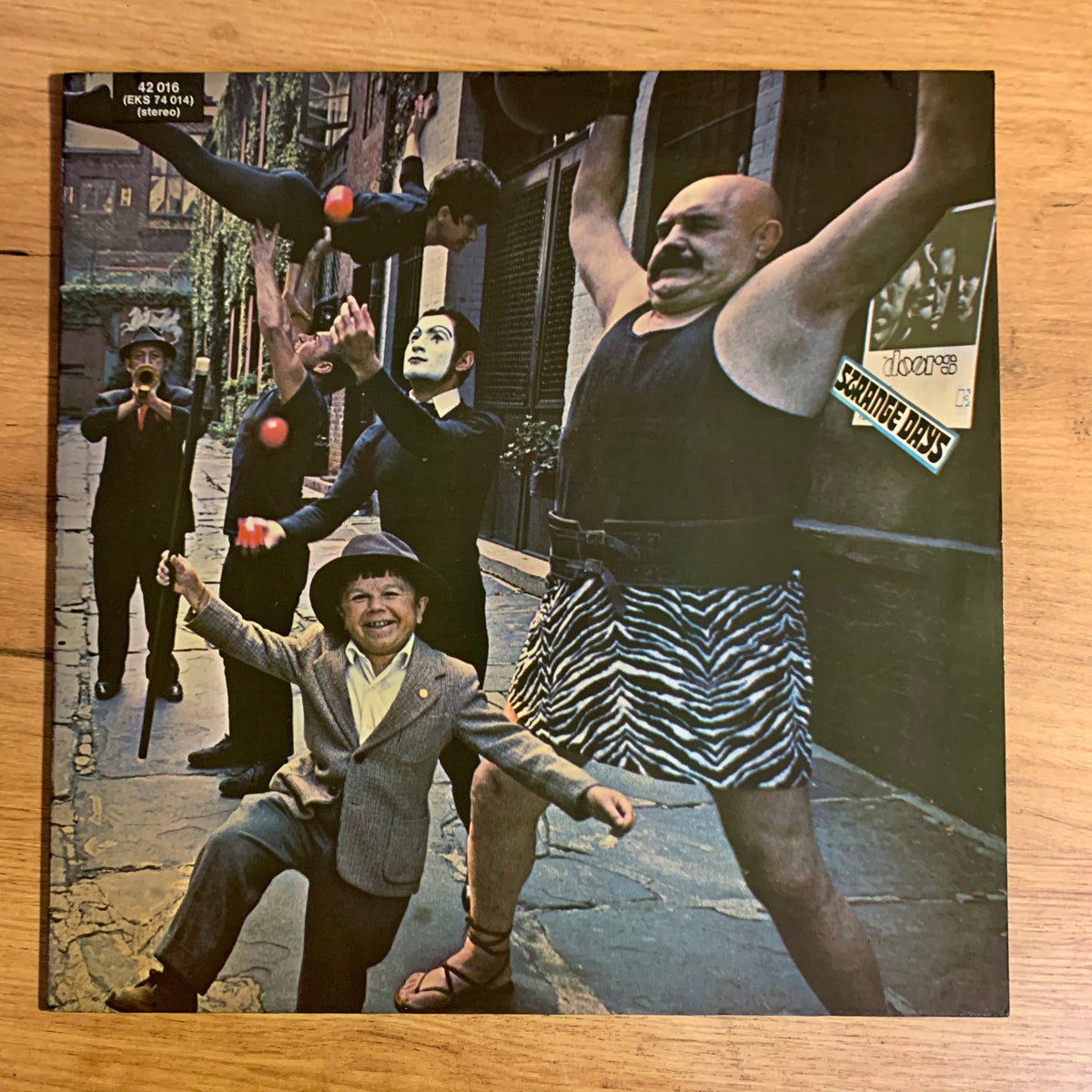 The Doors Strange Days, pochette recto