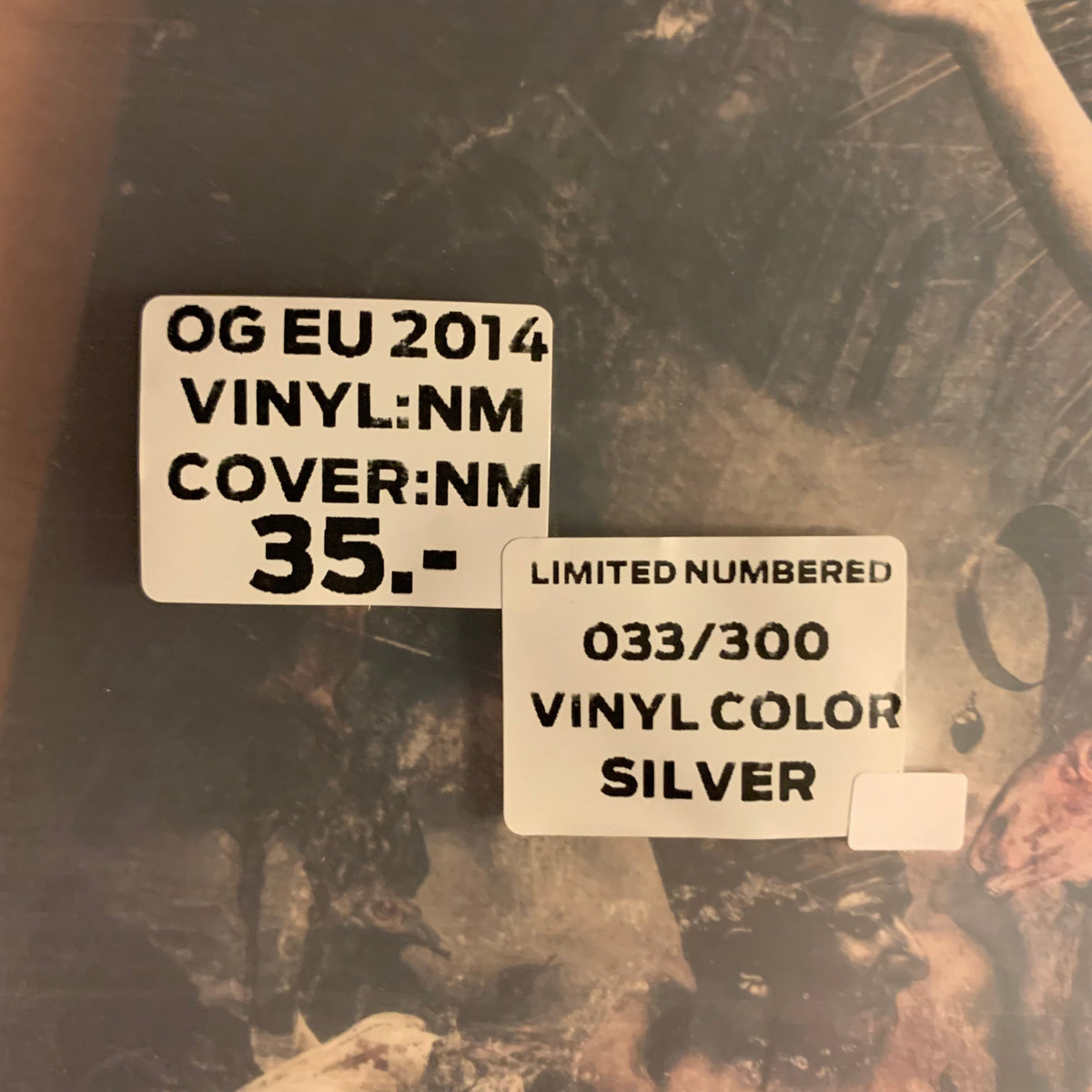 Vinyle argent Belphegor Conjuring the Dead