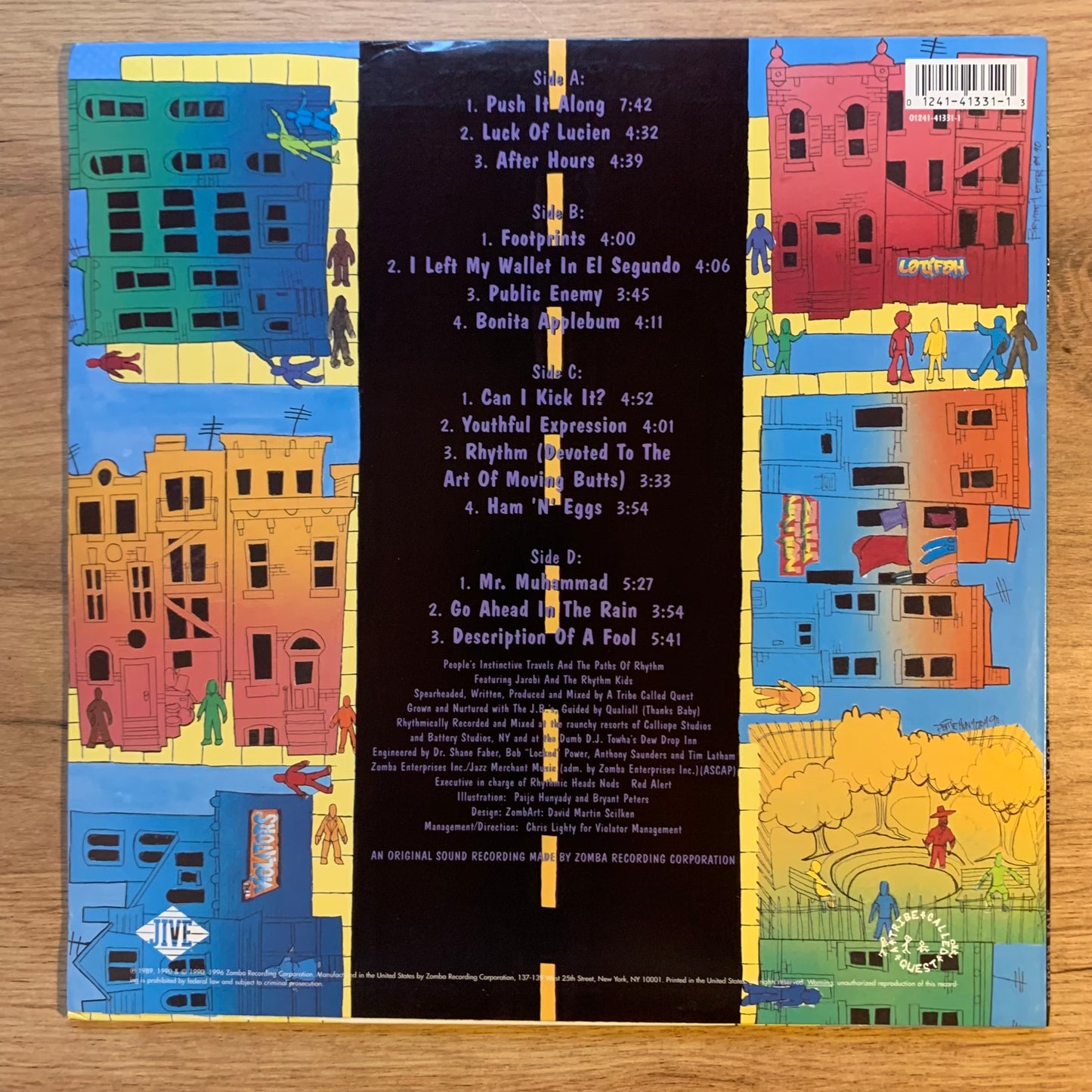 A TRIBE CALLED QUEST - PEOPLE'S INSTINCTIVE TRAVELS...RE US...EX/EX