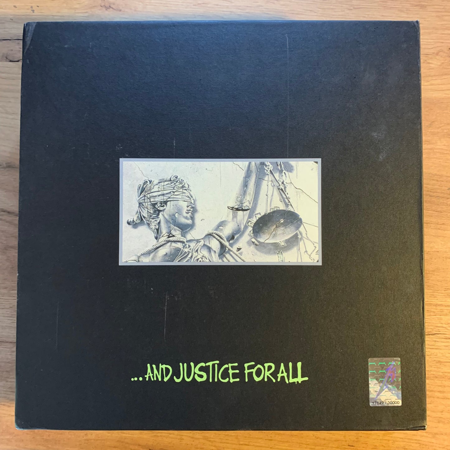 METALLICA - ...AND JUSTICE FOR ALL...RE EU 2018...NM/VG+