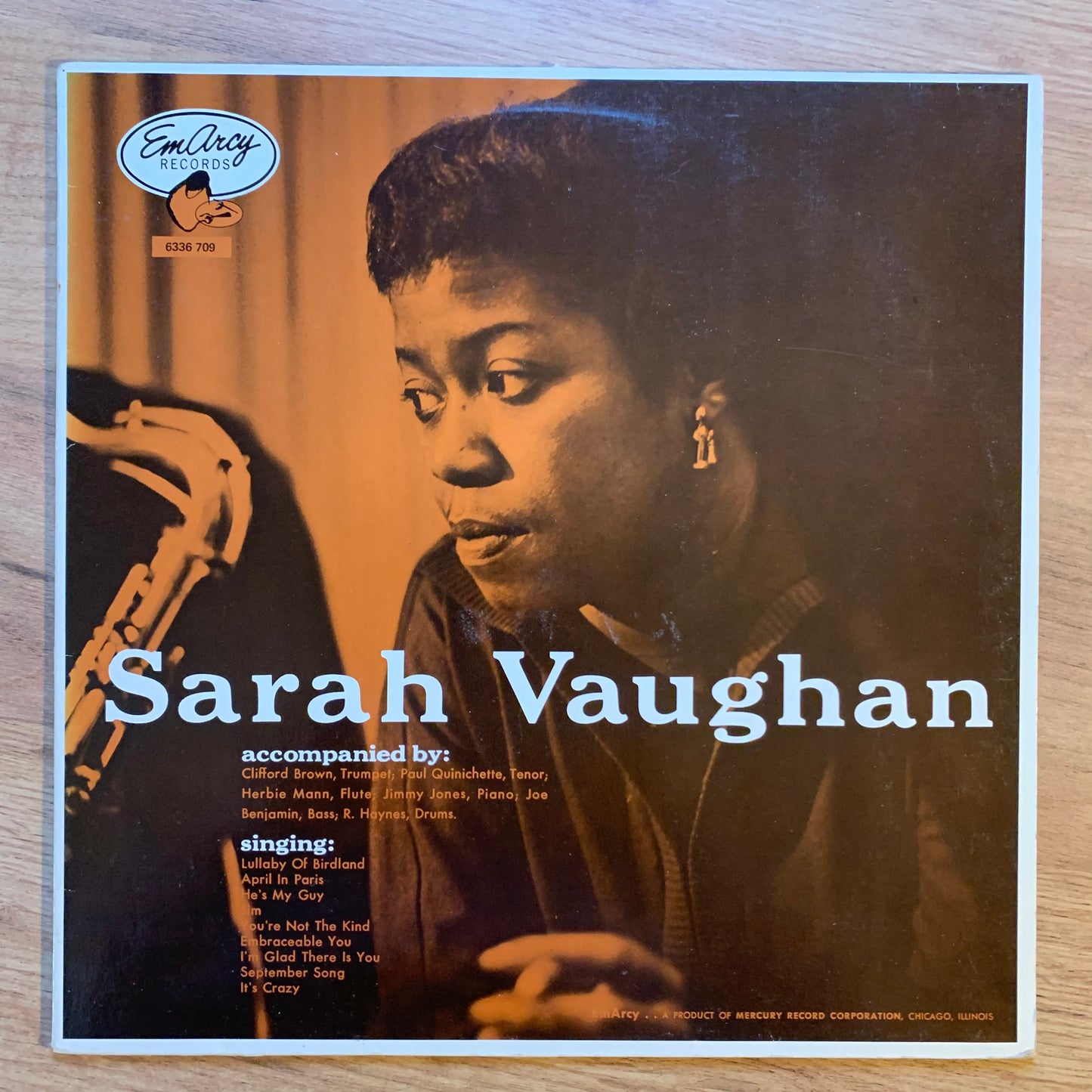 SARAH VAUGHAN - SARAH VAUGHAN...RE NL...VG+/VG+