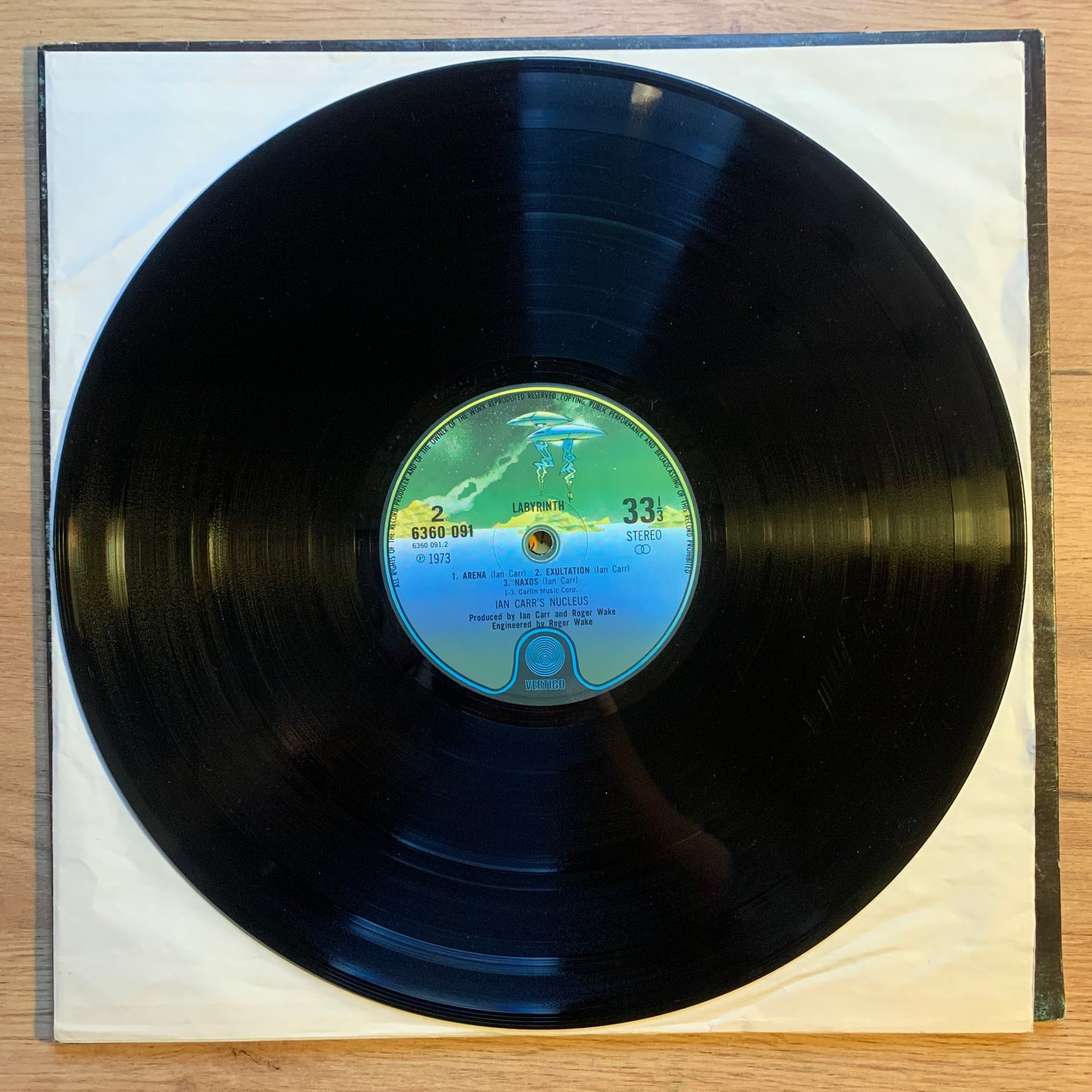 IAN CARR WITH NUCLEUS - LABYRINTH...OG UK 1973...VG/VG-