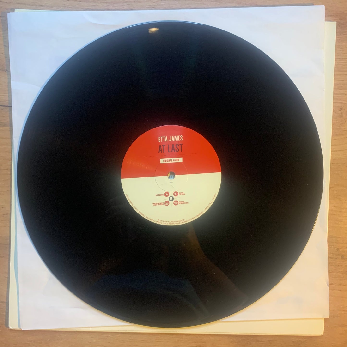 ETTA JAMES - AT LAST...RE FR 2020...VG++/VG++