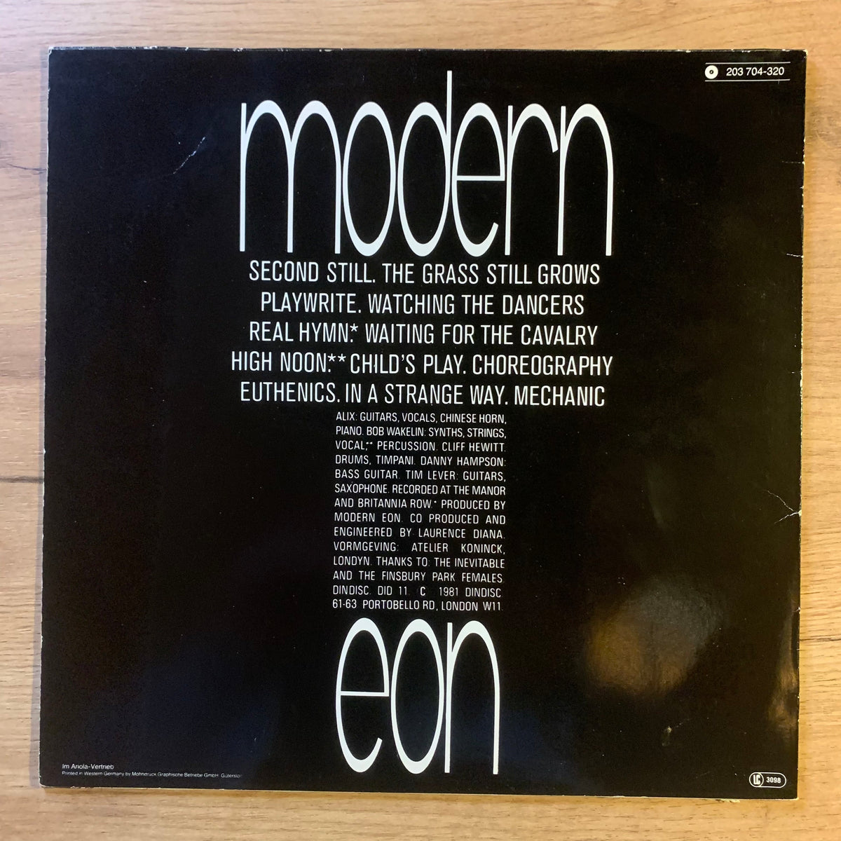 Modern Eon Fiction Tales : pochette verso