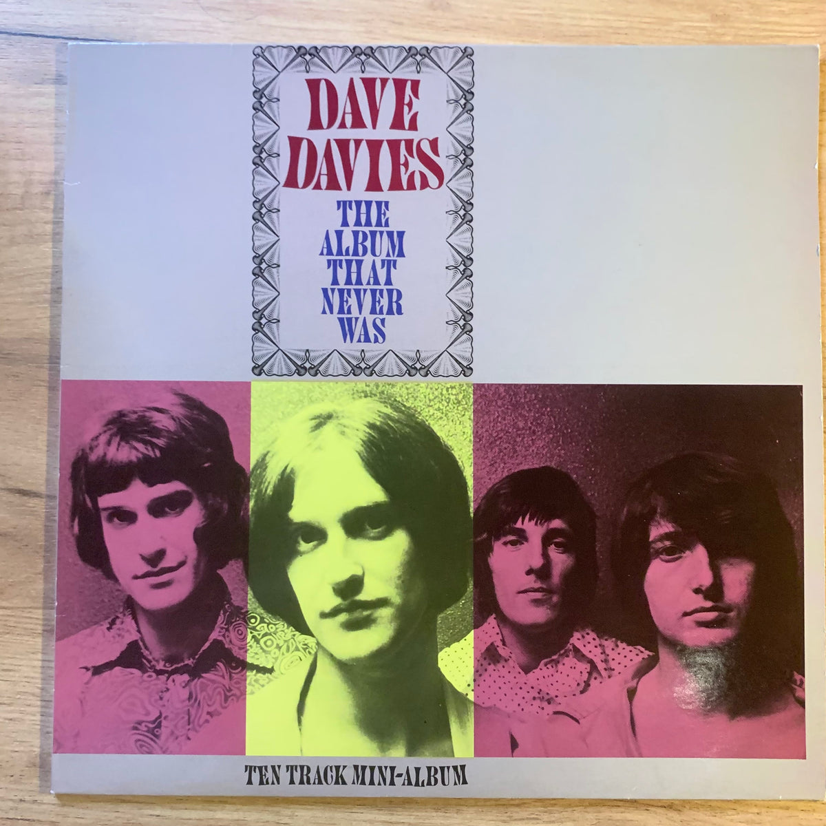 Dave Davies The Album That Never Was : pochette recto