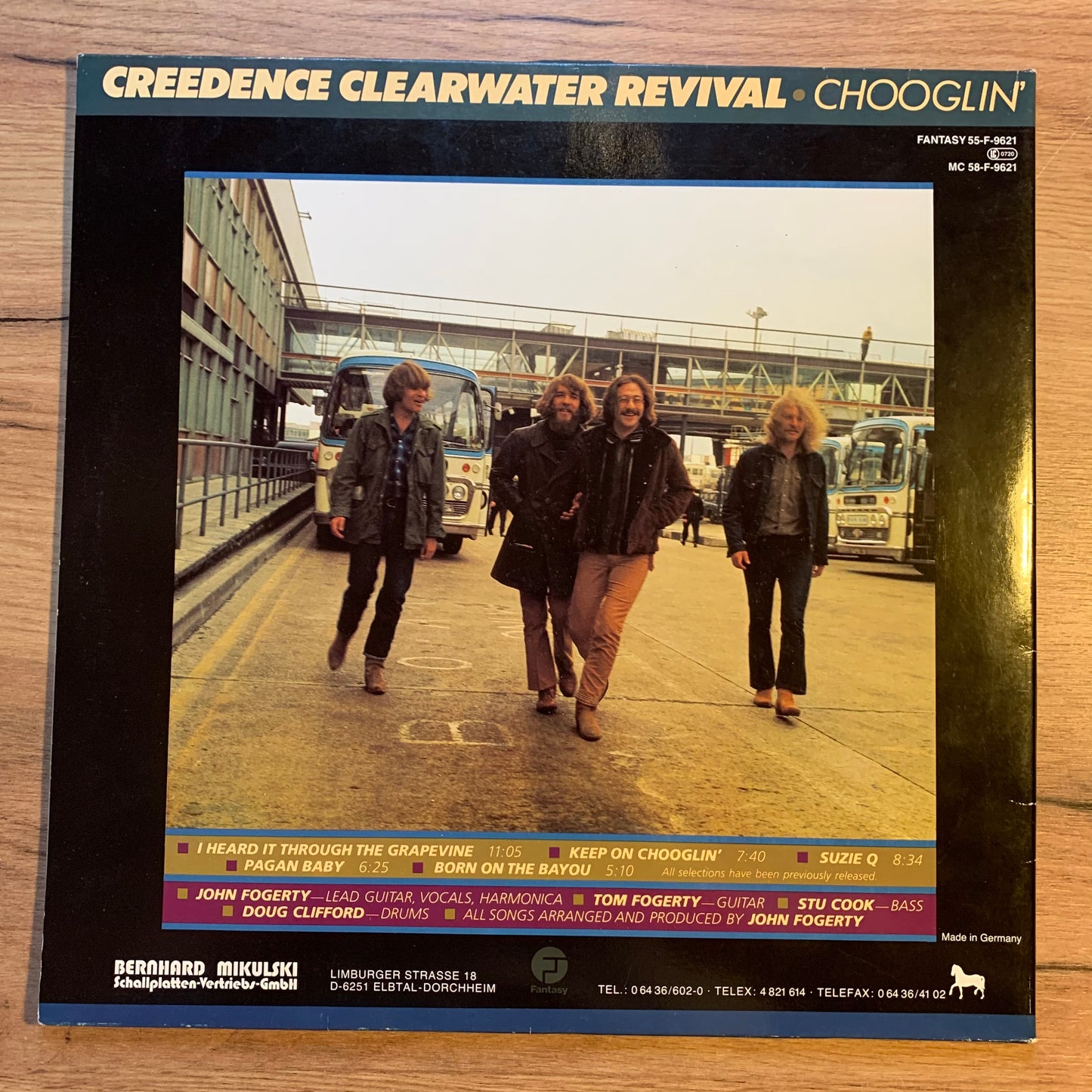 CREEDENCE CLEARWATER REVIVAL..COMPIL GER 1990...VG+/VG+