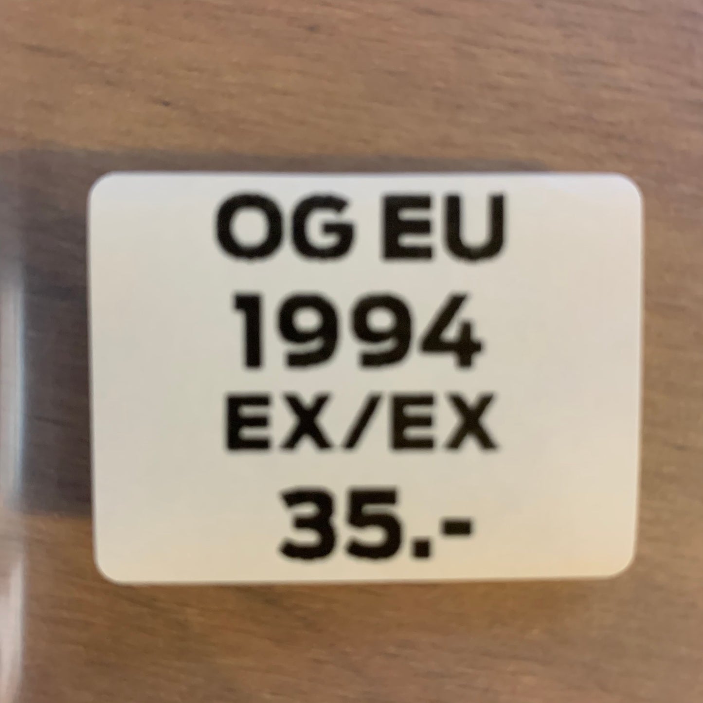 PULP FICTION...OG EU 1994...EX/EX
