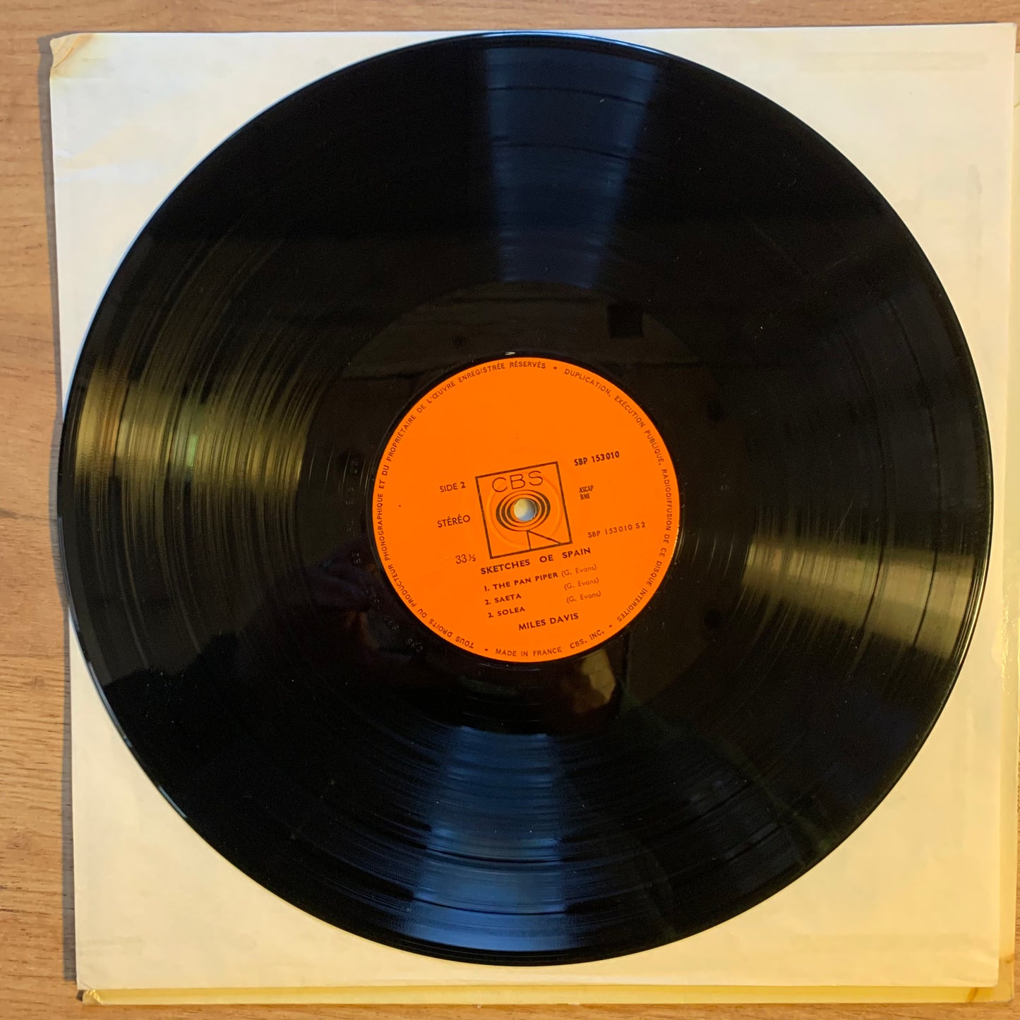 MILES DAVIS - SKETCHES OF SPAIN...RE FR 1963...VG/VG