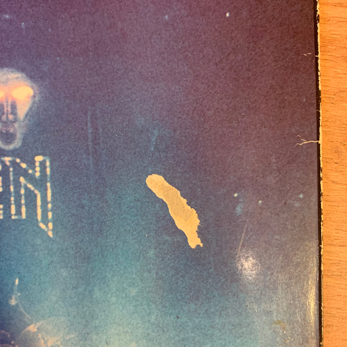 Pochette recto Iron Maiden premier album