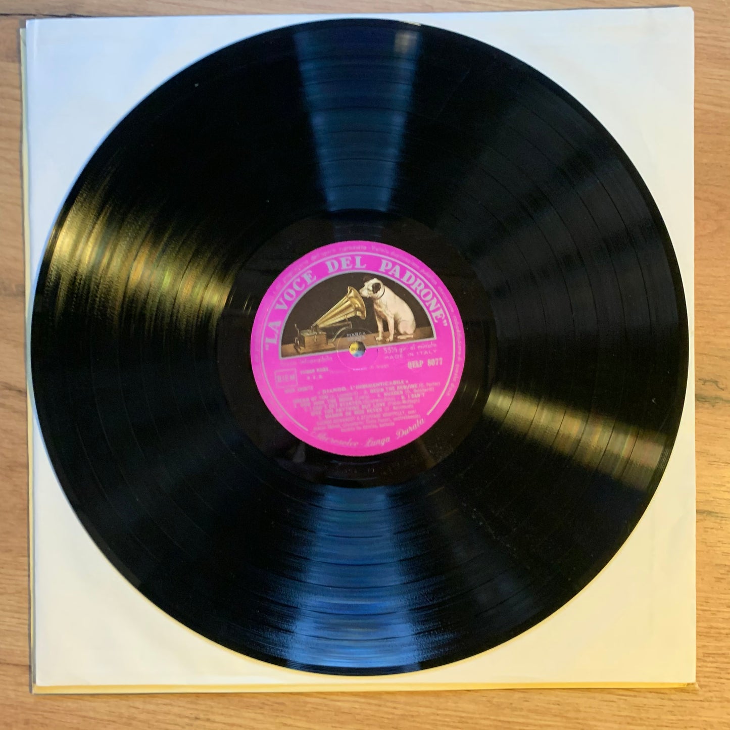 DJANGO REINHARDT - L'INDIMENTICABILE...COMPIL ITA 1963...VG+/VG+