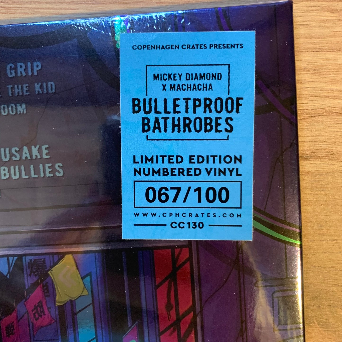 MICKEY DIAMOND X MACHACHA - BULLETPROOF BATHROBES...OG DEN 2022...SEALED