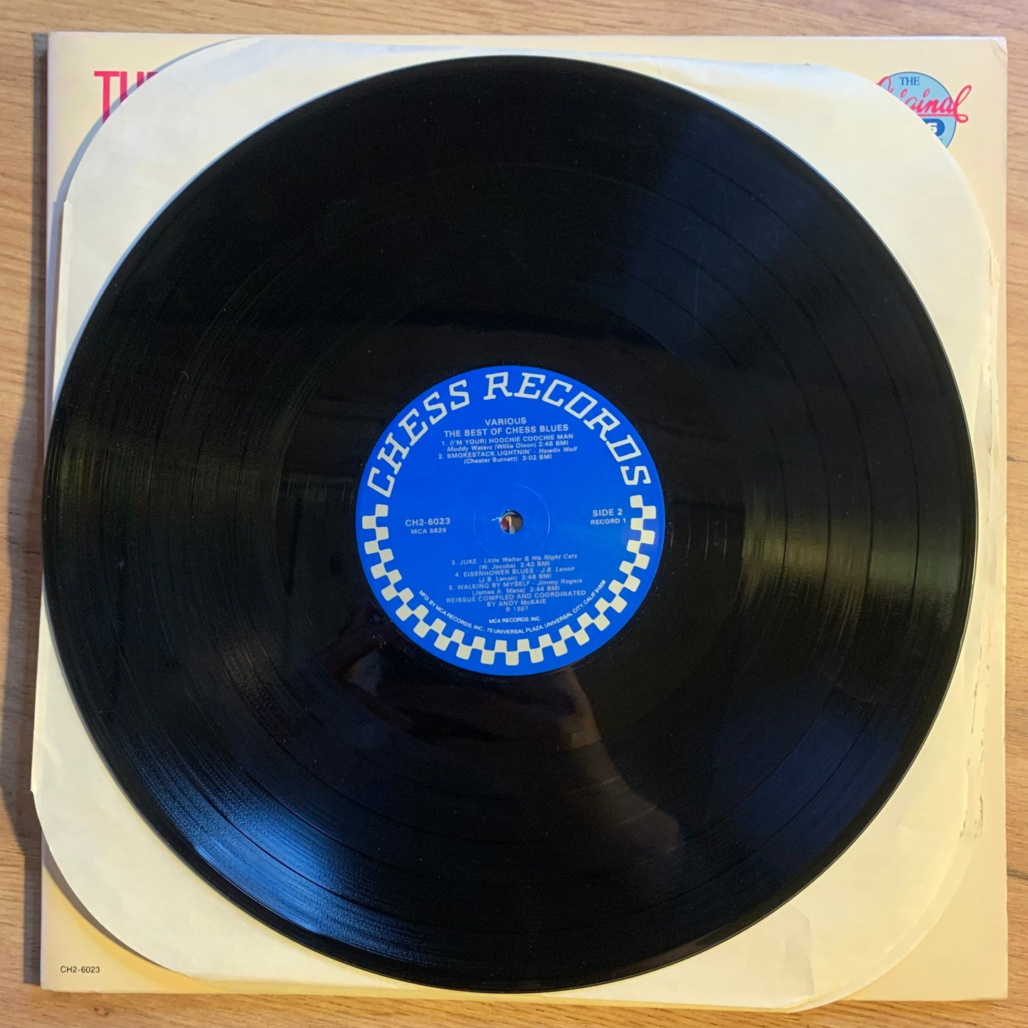 THE BEST OF CHESS BLUES...COMPIL US 1987...VG+/VG+