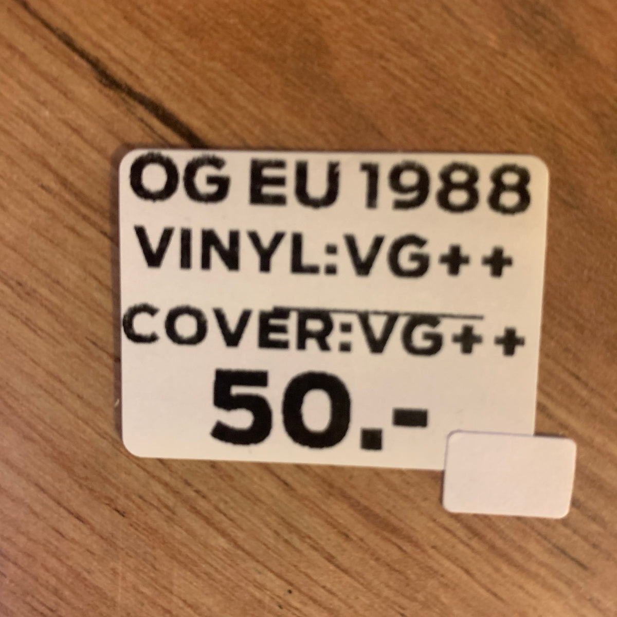 Pochette verso avec référence EPC 462581 1