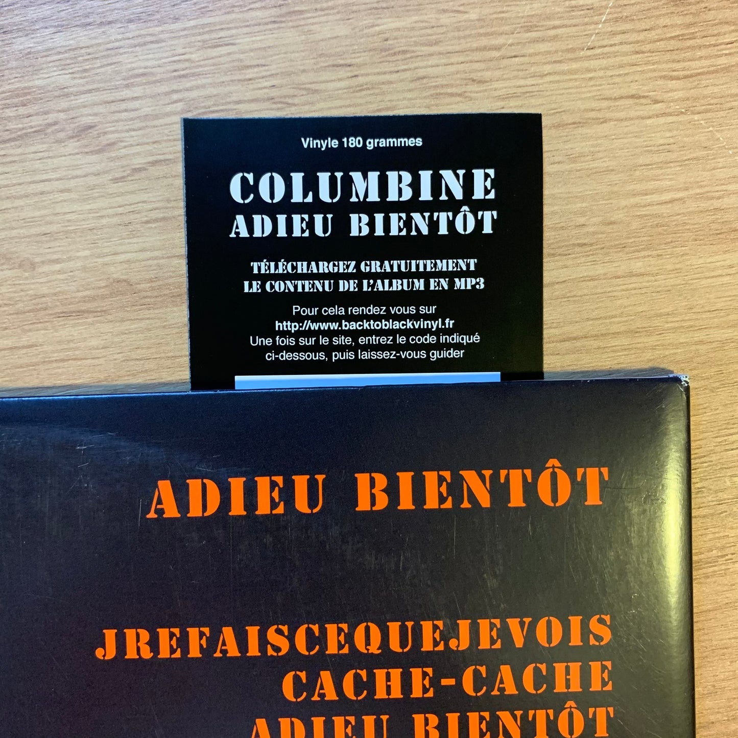 COLUMBINE - ADIEU BIENTÔT...OG FR 2018...NM/VG++