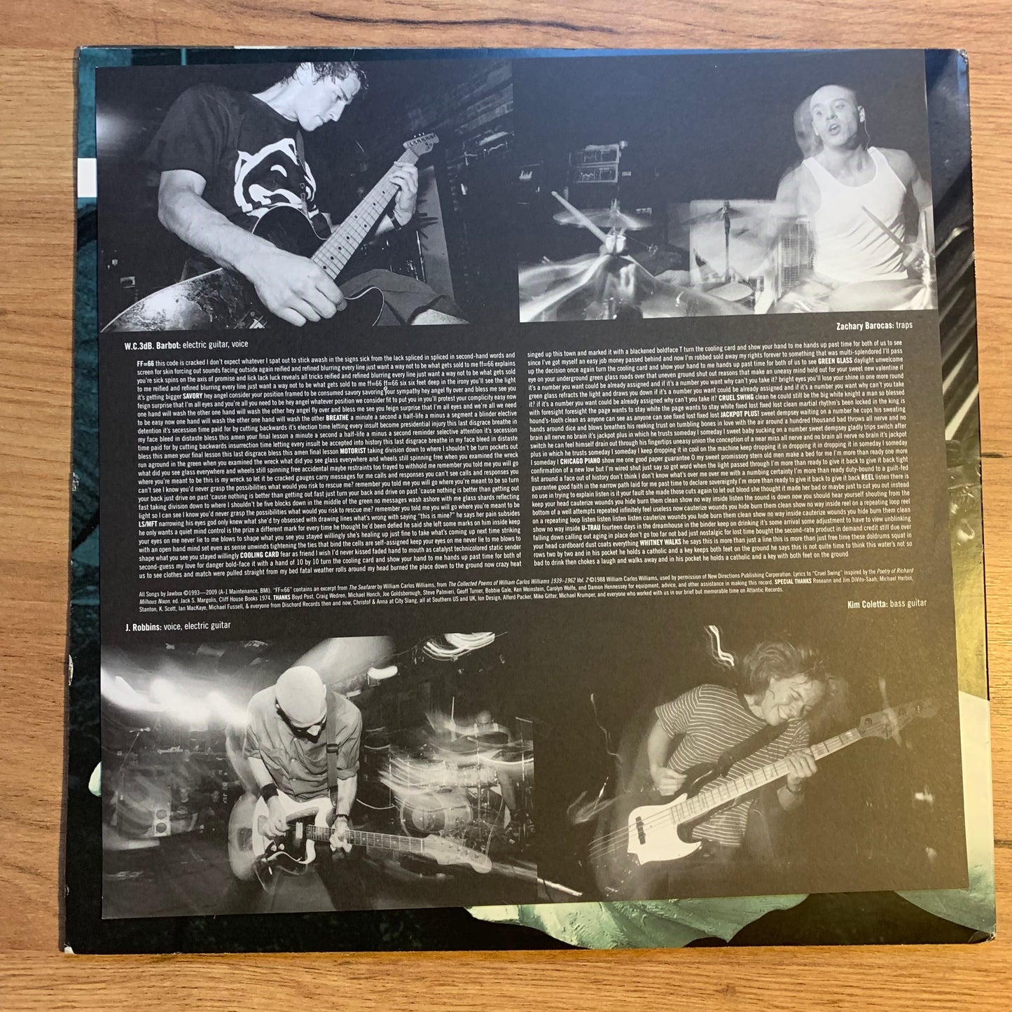 JAWBOX - FOR YOUR OWN SPECIAL...RE US 2009...EX/EX
