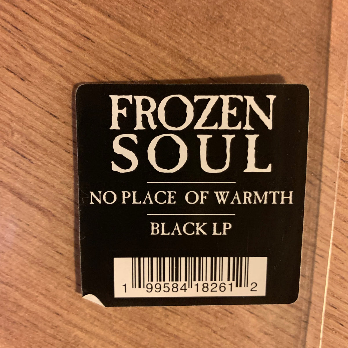 Insert illustré Frozen Soul No Place of Warmth