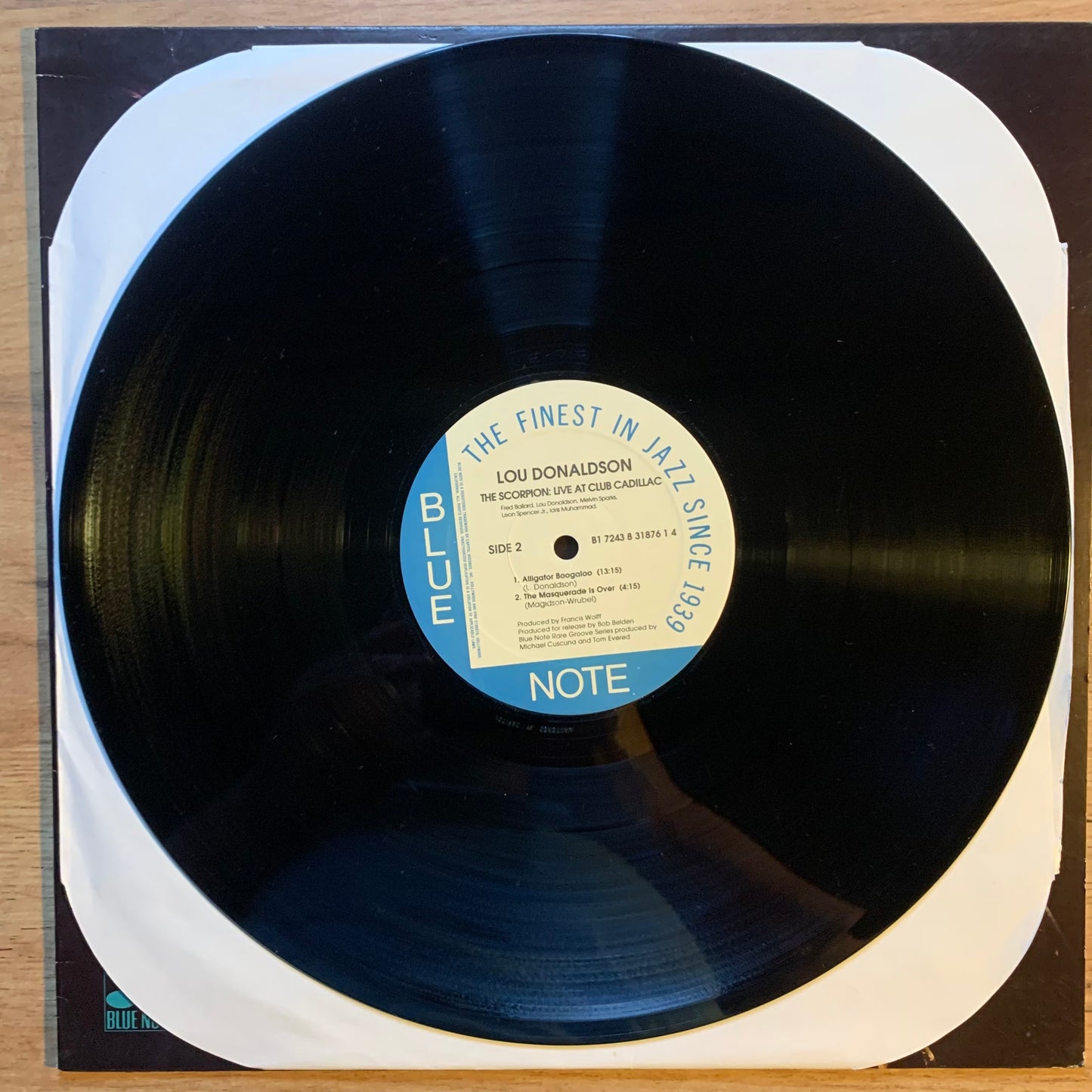 LOU DONALDSON - THE SCORPION: LIVE AT CLUB CADILLAC...OG US 1995...VG+/VG+
