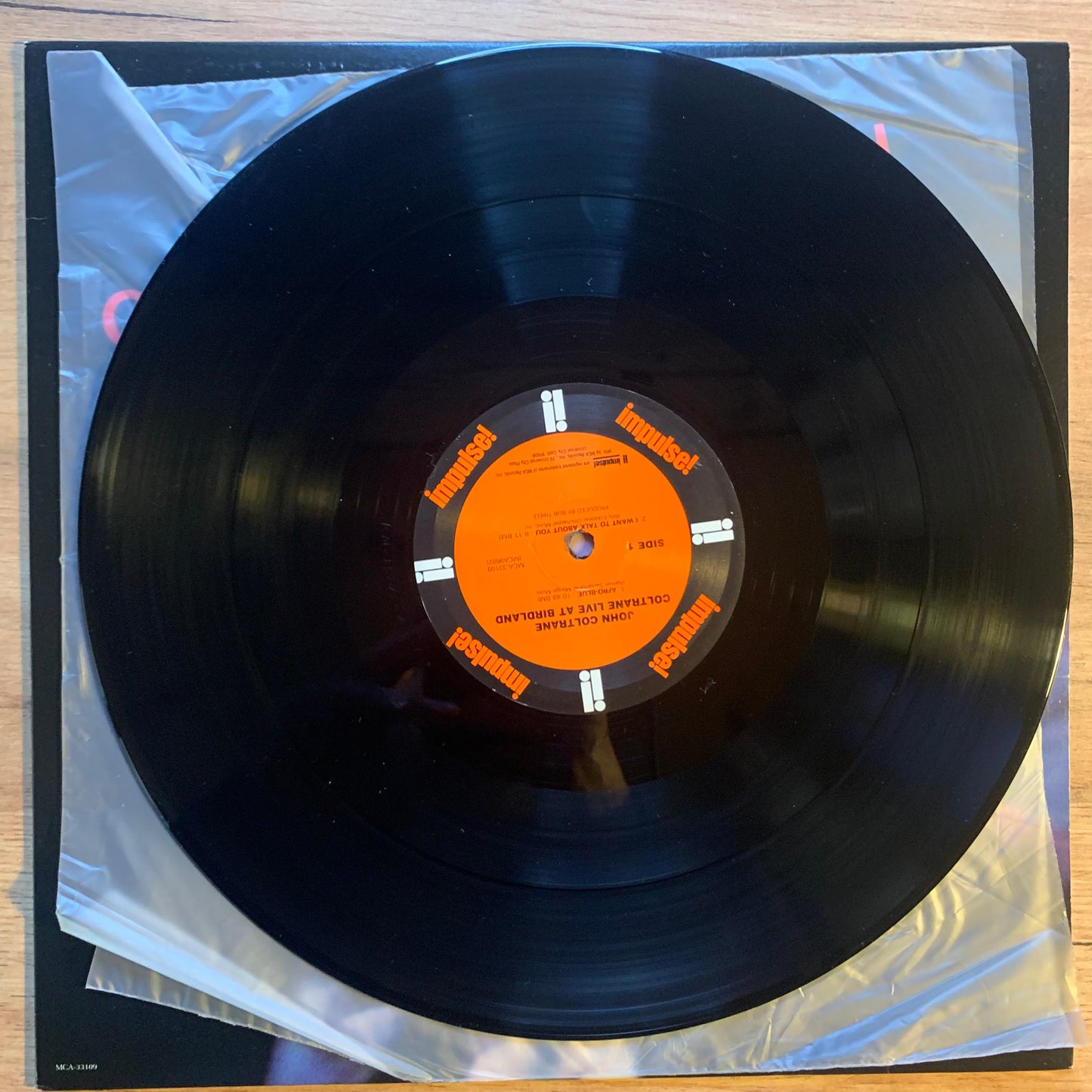 JOHN COLTRANE - LIVE AT BIRDLAND...RE US...VG+/VG++