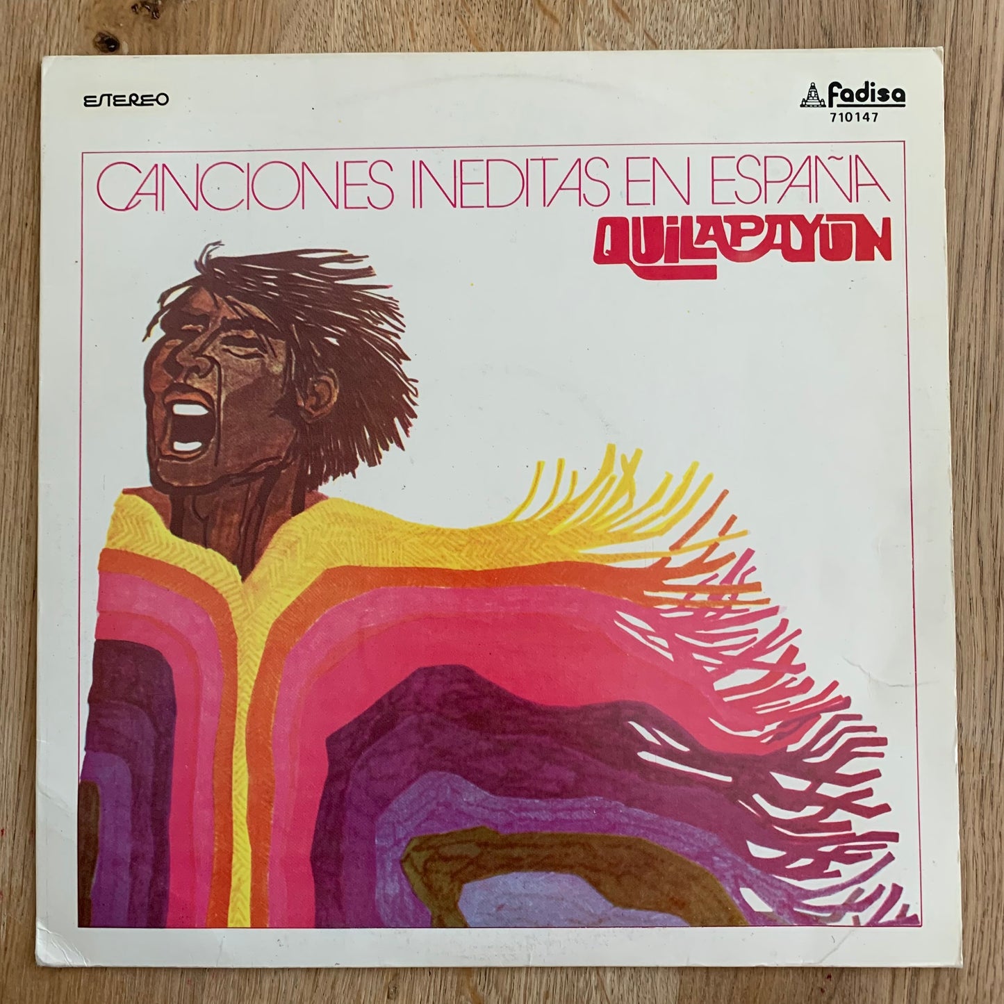 QUILAPAYÚN - CANCIONES INÉDITAS...OG ÉCU 1979...VG+/VG+