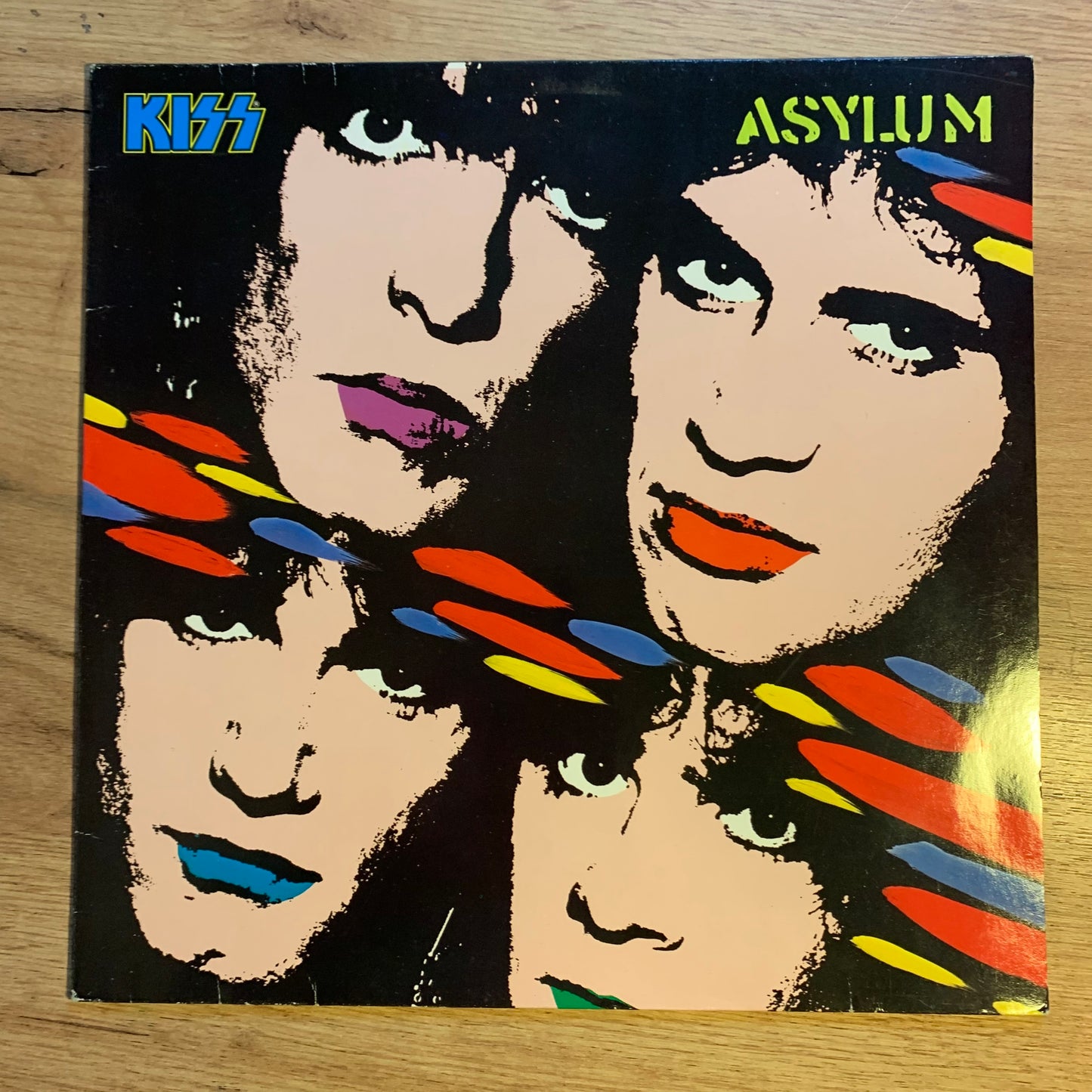KISS - ASYLUM...OG EU 1985...VG+/VG+
