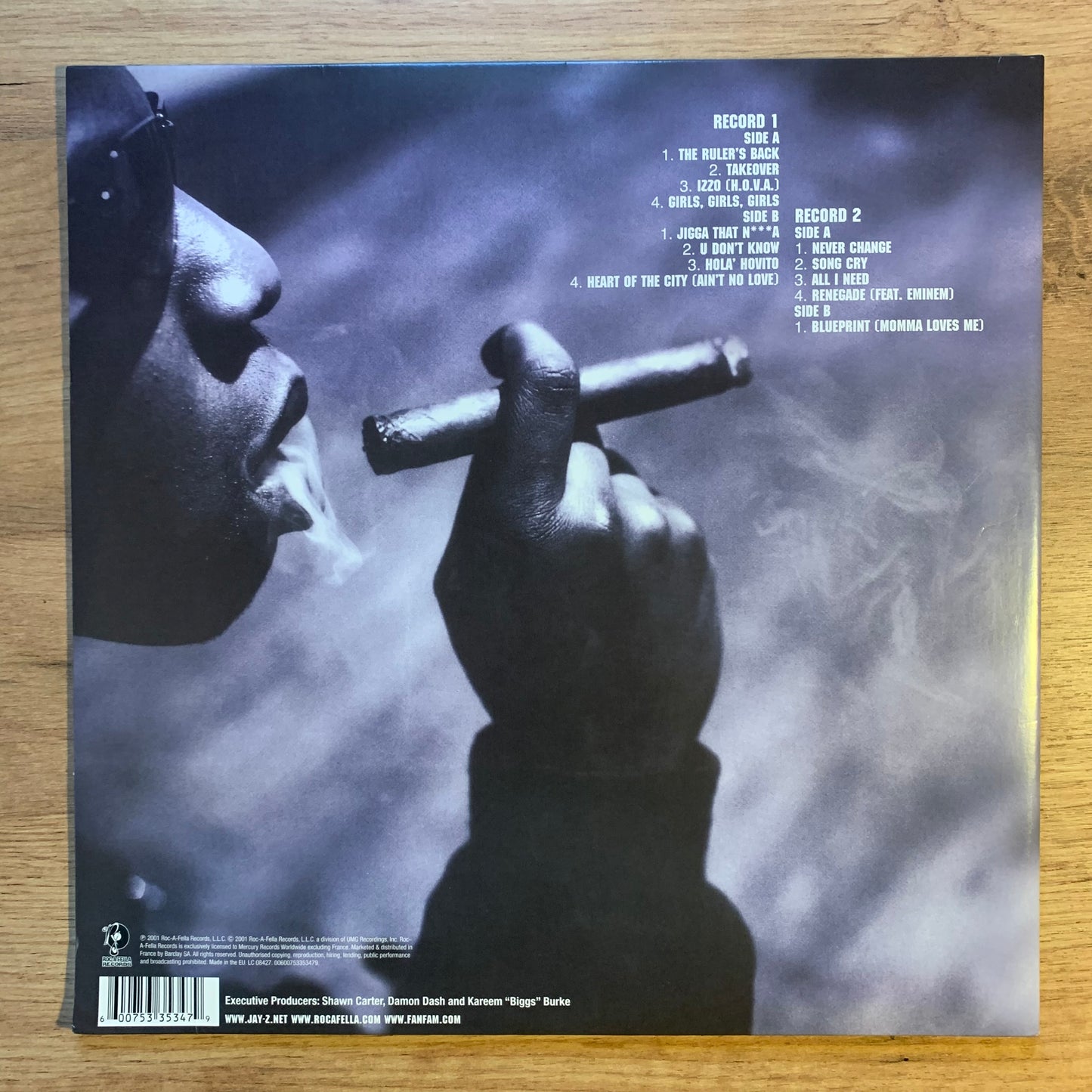 JAY-Z - THE BLUEPRINT...RE EU 2022...EX/EX