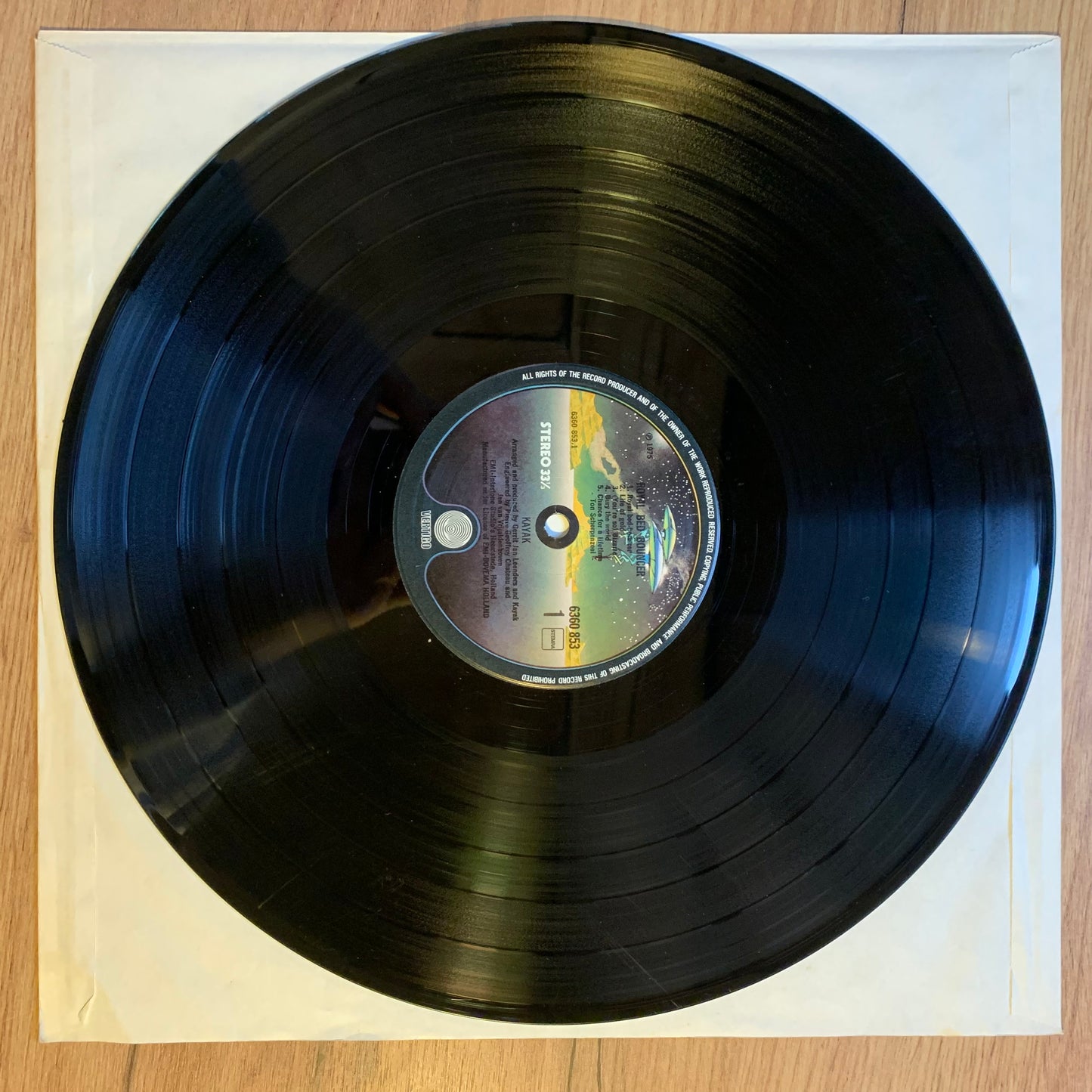 KAYAK - ROYAL BED BOUNCER...OG NL 1976...VG/VG+