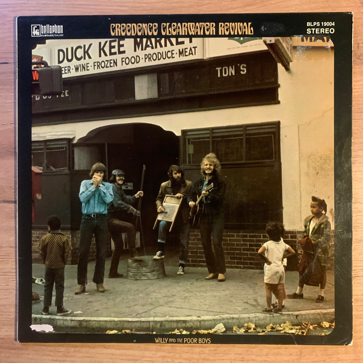 Willy and the Poor Boys pochette recto