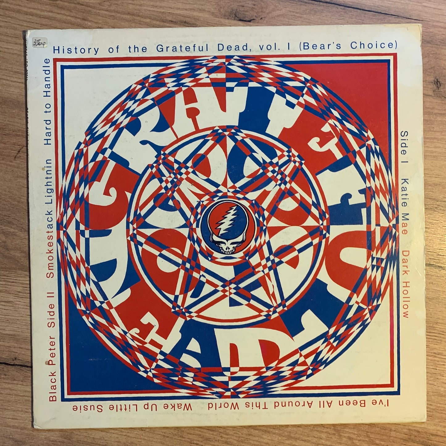 GRATEFUL DEAD - HISTORY OF THE GRATEFUL DEAD...OG ITA 1973...VG+/VG+