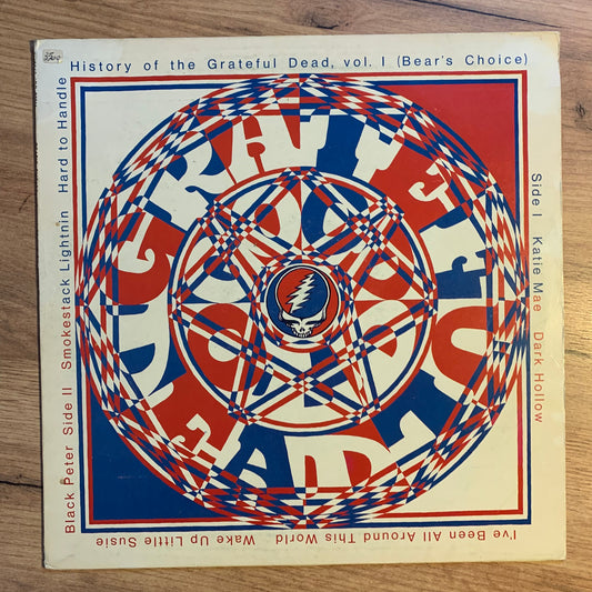 GRATEFUL DEAD - HISTORY OF THE GRATEFUL DEAD...OG ITA 1973...VG+/VG+