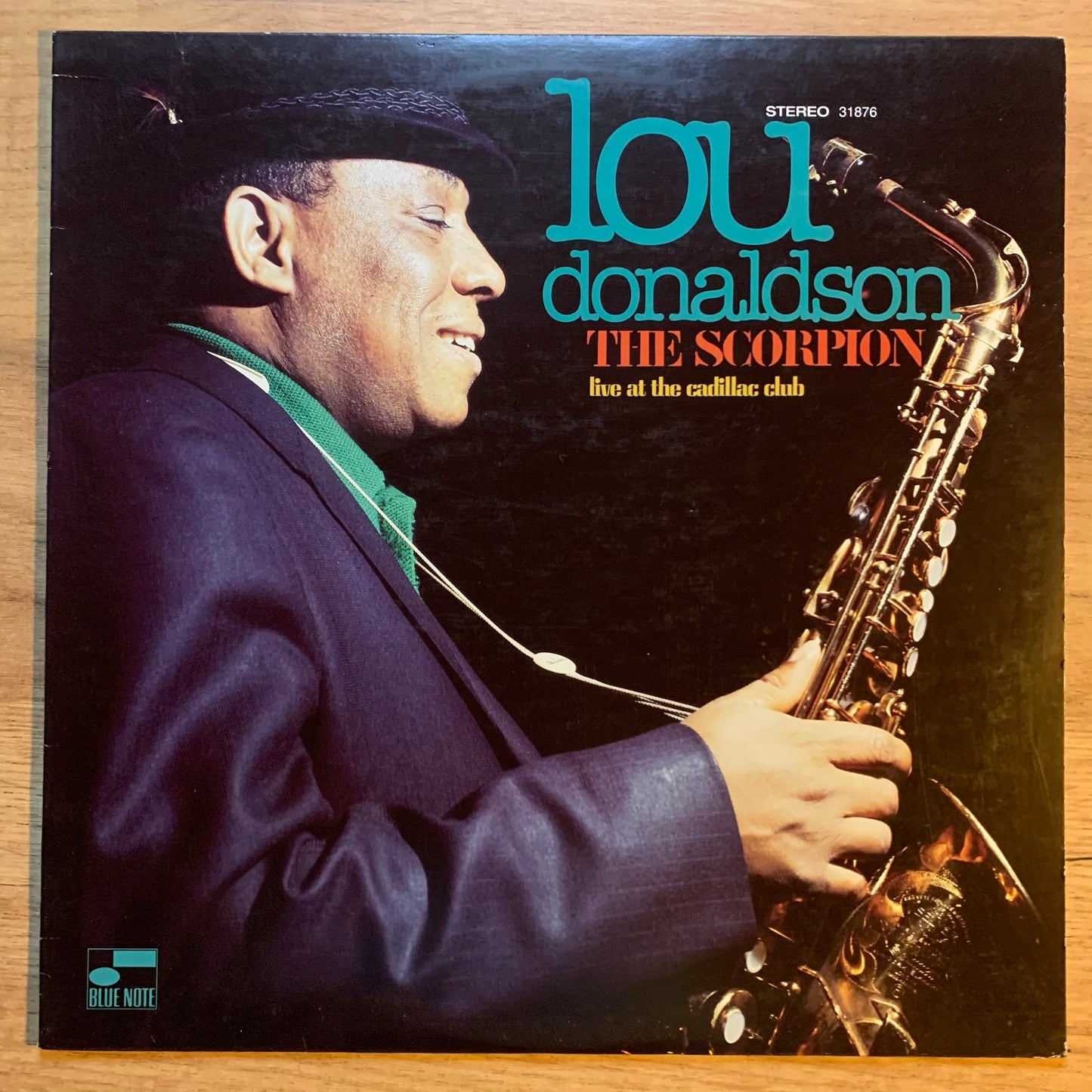 LOU DONALDSON - THE SCORPION: LIVE AT CLUB CADILLAC...OG US 1995...VG+/VG+