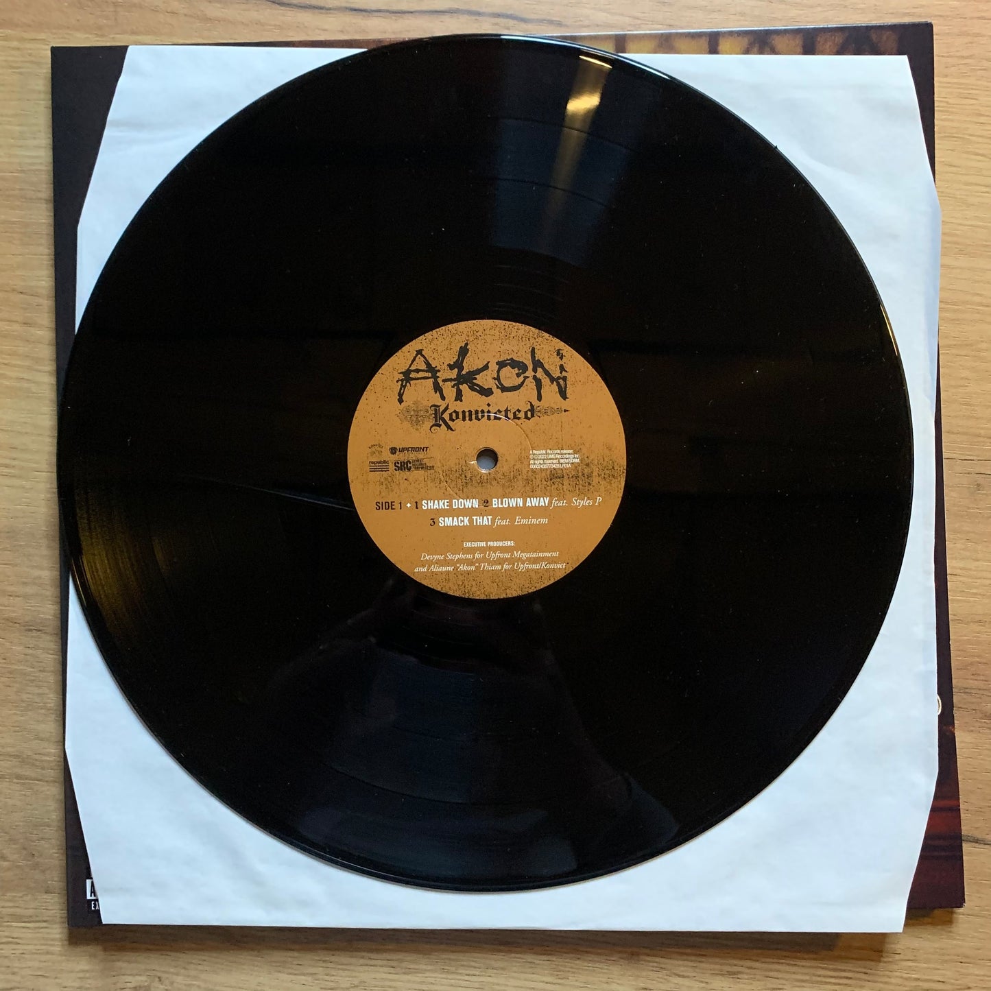 AKON - KONVICTED...RE EU 2022...VG+/NM