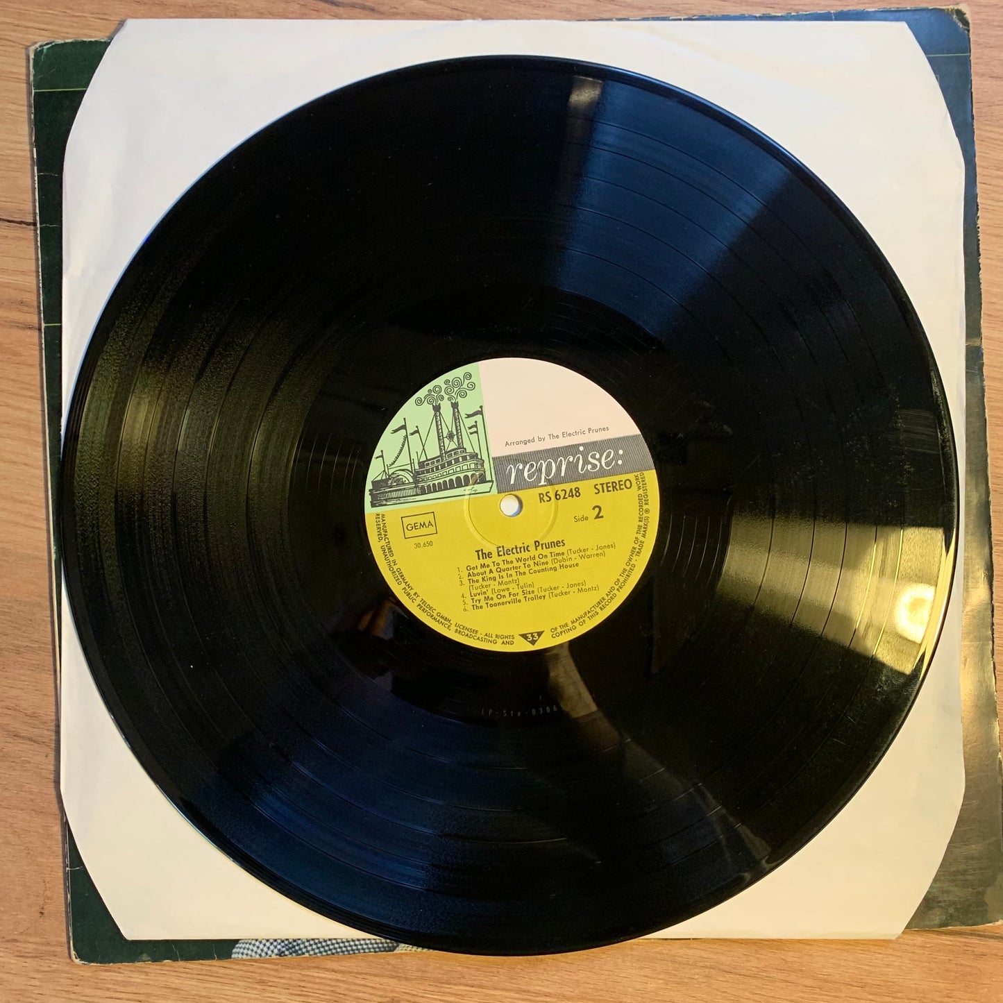 THE ELECTRIC PRUNES - THE ELECTRIC PRUNES...OG GER 1967...VG+/VG