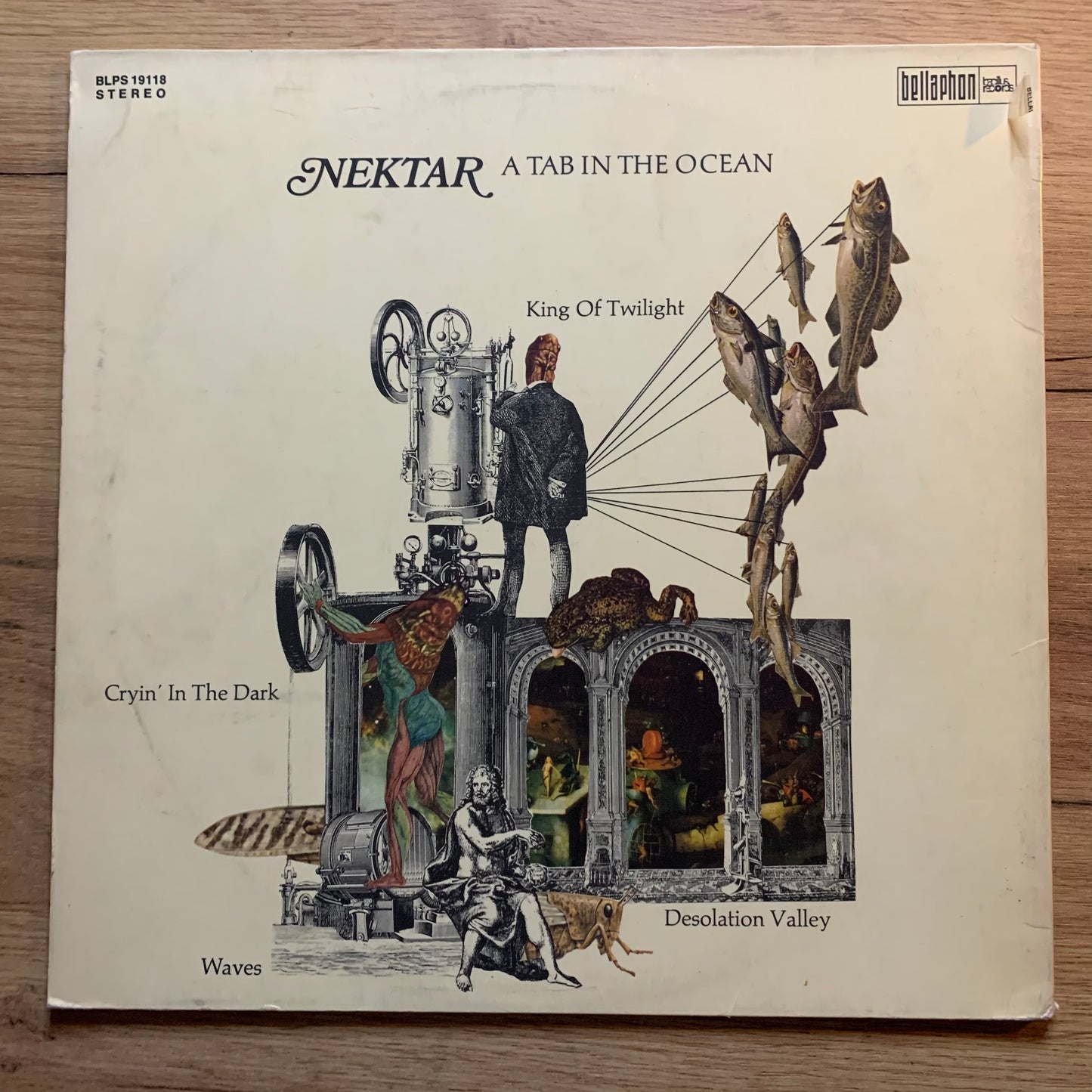 NEKTAR - A TAB IN THE OCEAN...OG GER 1972...VG+/VG+