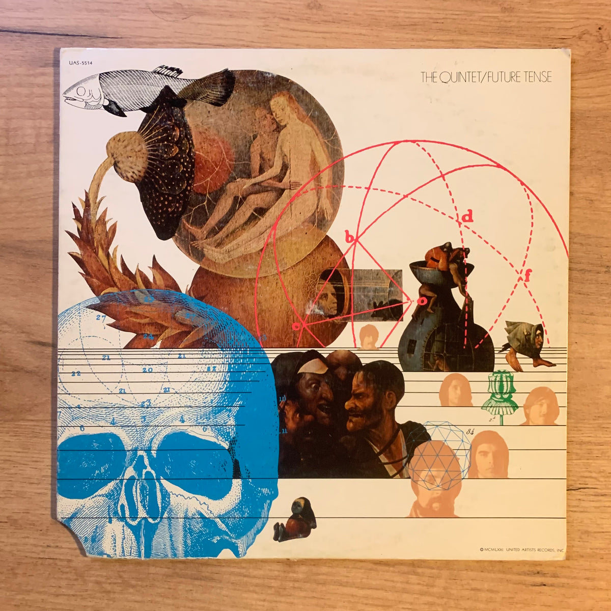 The Quintet Future Tense - pochette recto