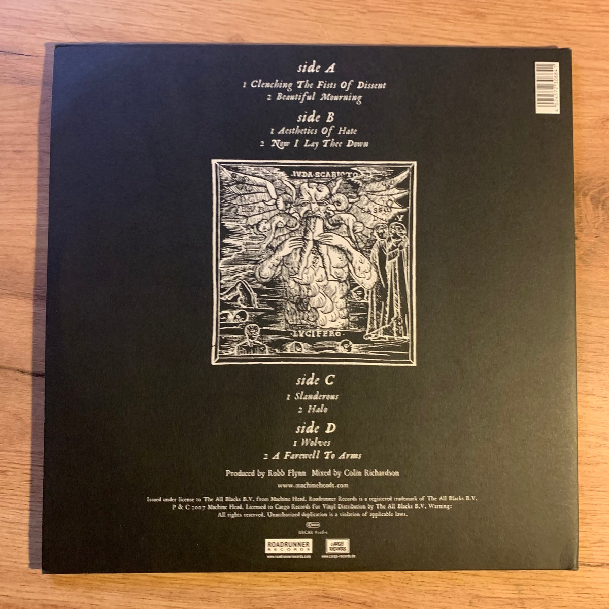 Pochette recto de Machine Head – The Blackening