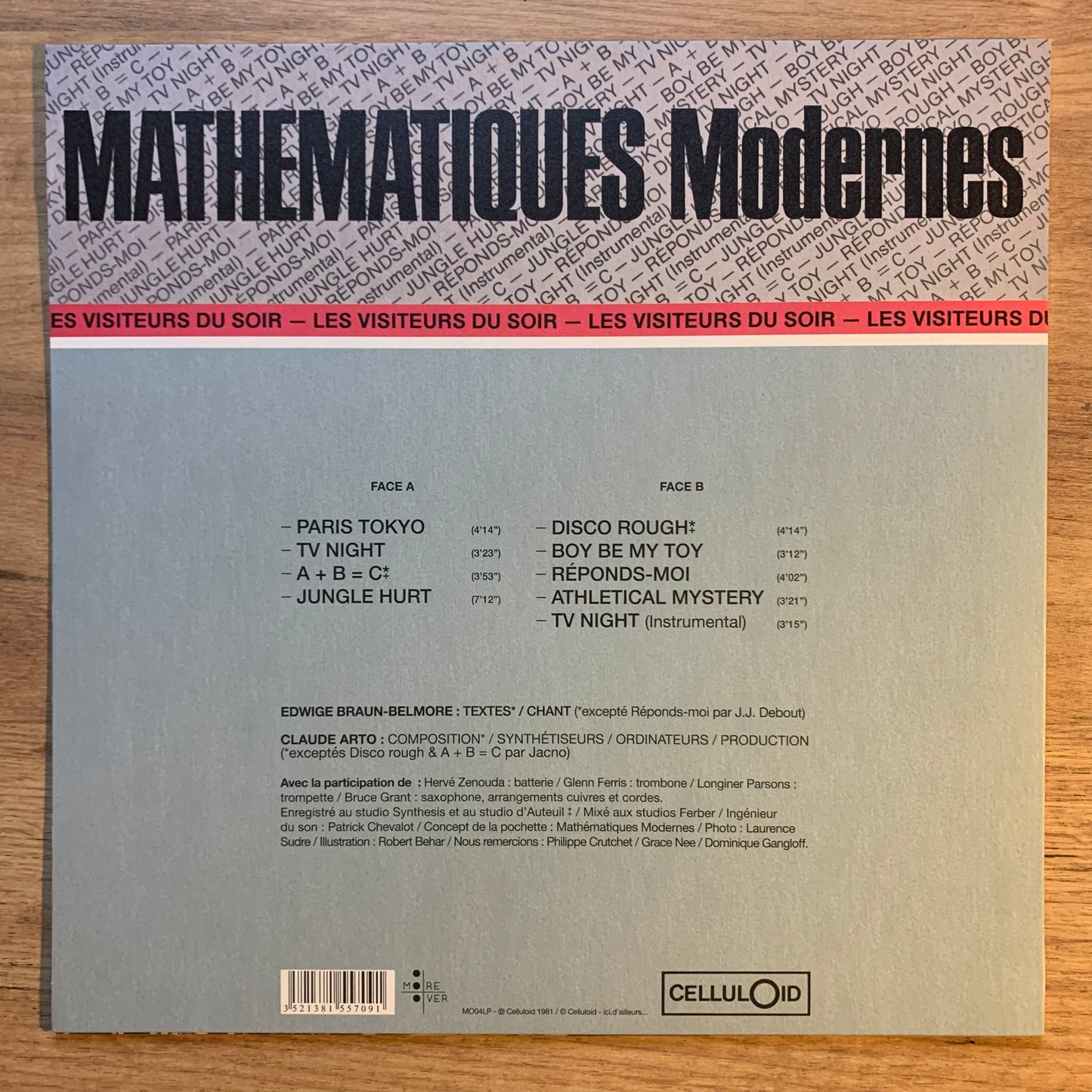 MATHÉMATIQUES MODERNES - LES VISITEURS DU SOIR...RE FR 2019...VG+/EX