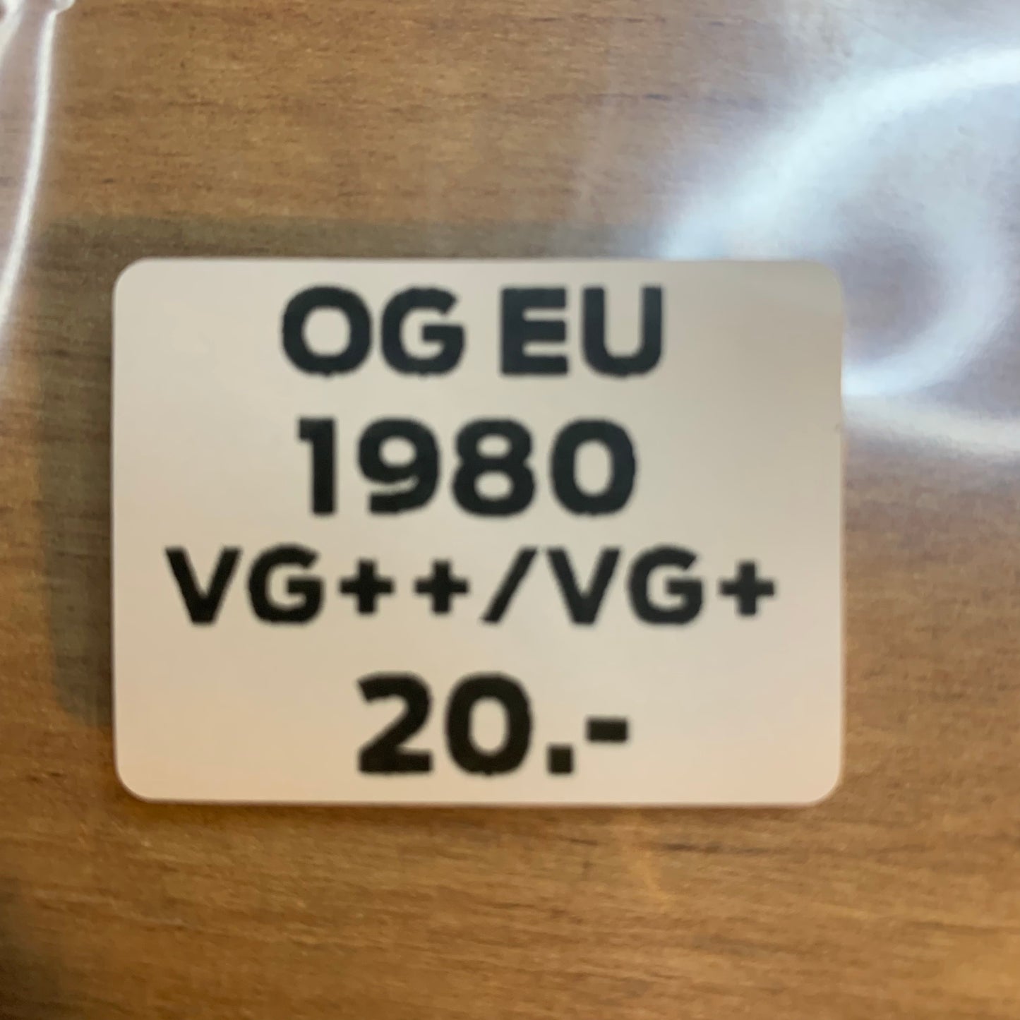 YES - YESSHOWS...OG EU 1980...VG++/VG+