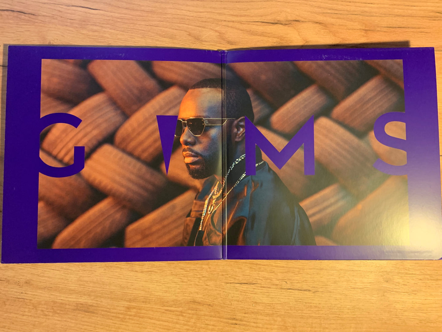 Disque vinyl 1 Face A – label violet GIMS Le Fléau Vinyl 1 Face A, Universal Music