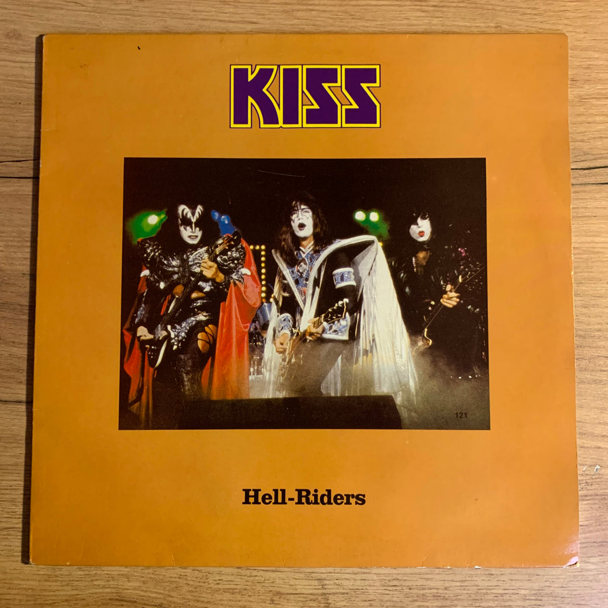 Kiss Hell-Riders - pochette recto