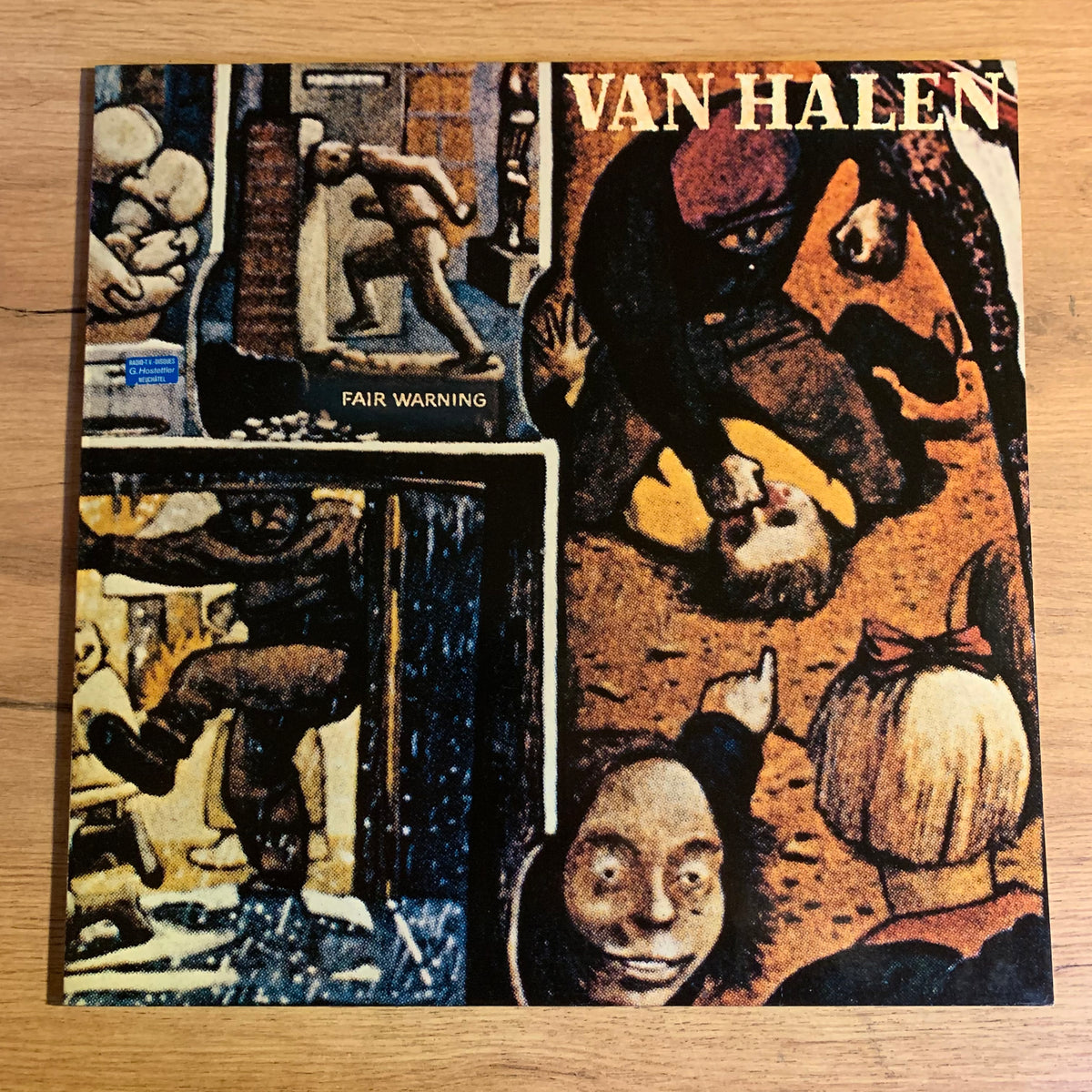 Van Halen Fair Warning - pochette recto