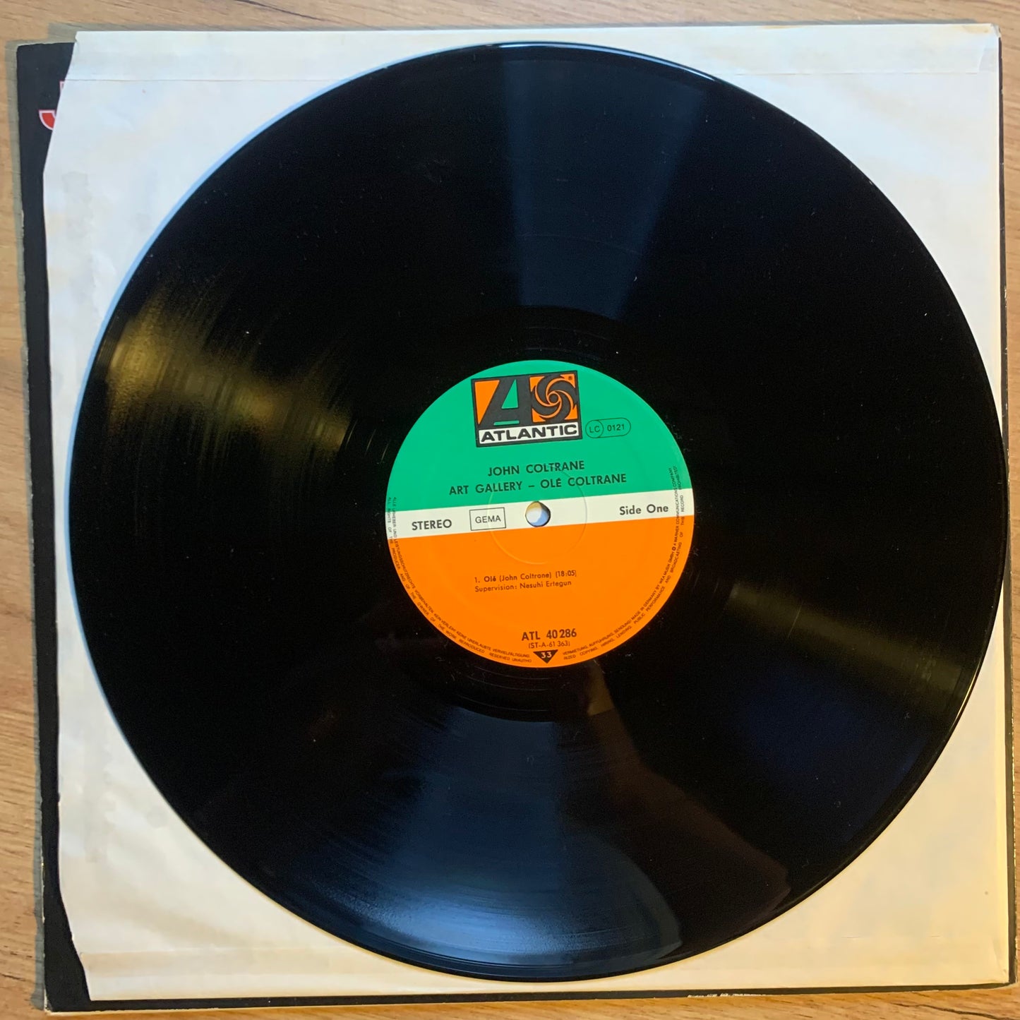 JOHN COLTRANE - OLÉ COLTRANE (THE LEGEND)...RE GER 1980...EX/VG+