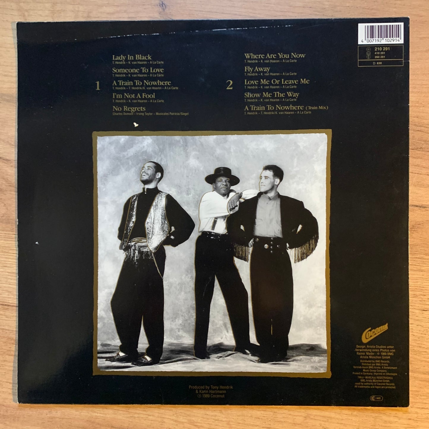 BAD BOYS BLUE - THE FIFTH...OG GER 1989...VG+/VG+