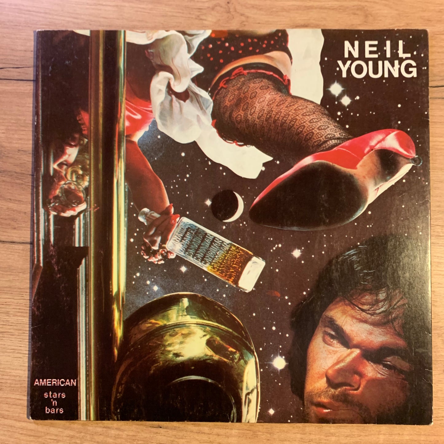 Neil Young - American Stars 'n Bars - Pochette recto