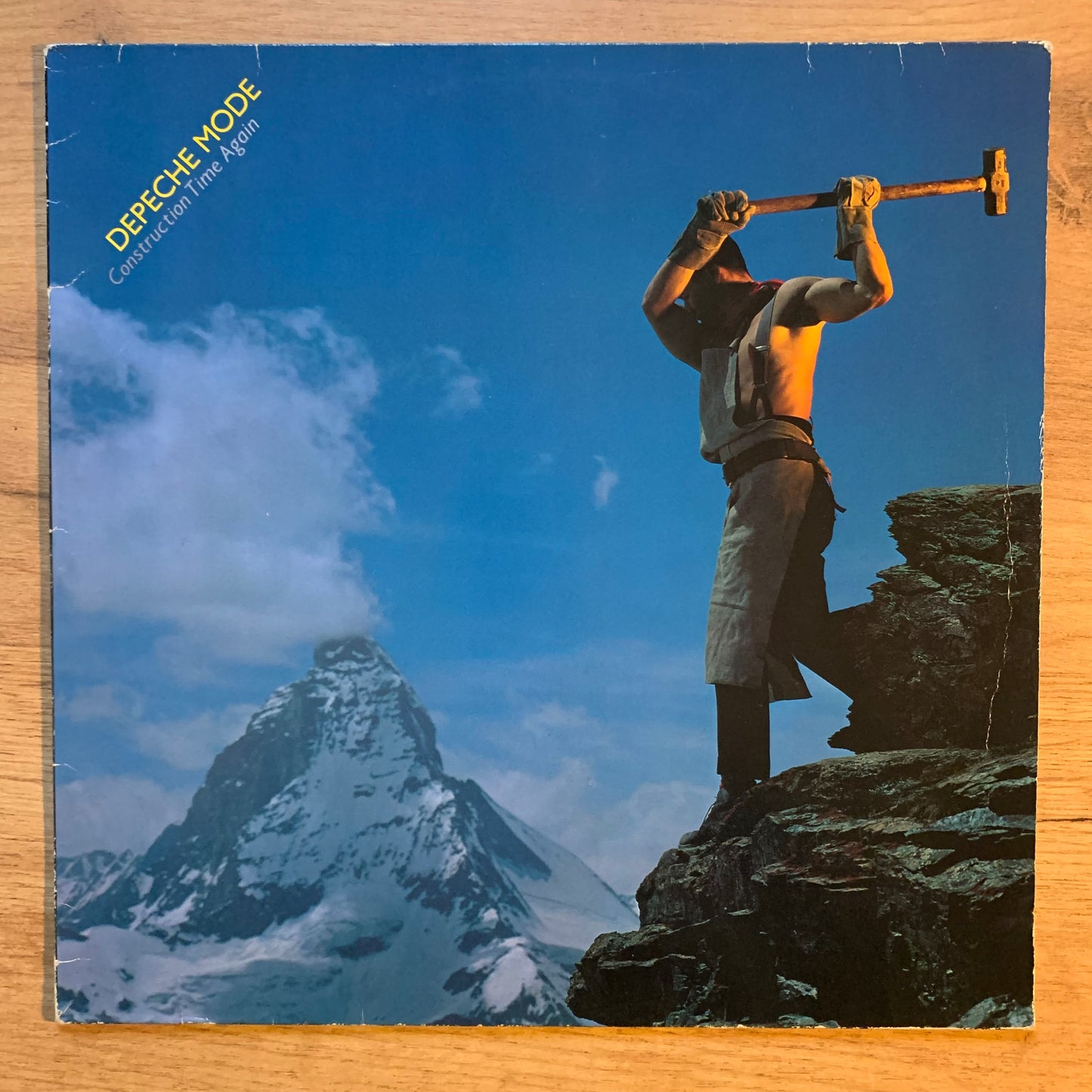 DEPECHE MODE - CONSTRUCTION TIME AGAIN...OG GER 1983...VG+/VG
