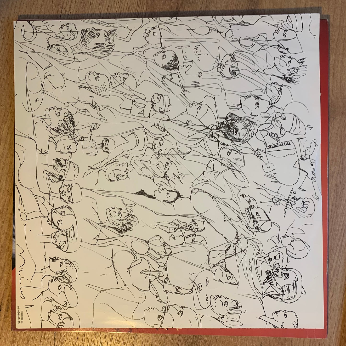 MILES DAVIS - YOU'RE UNDER ARREST...NL 1985...VG+/VG+