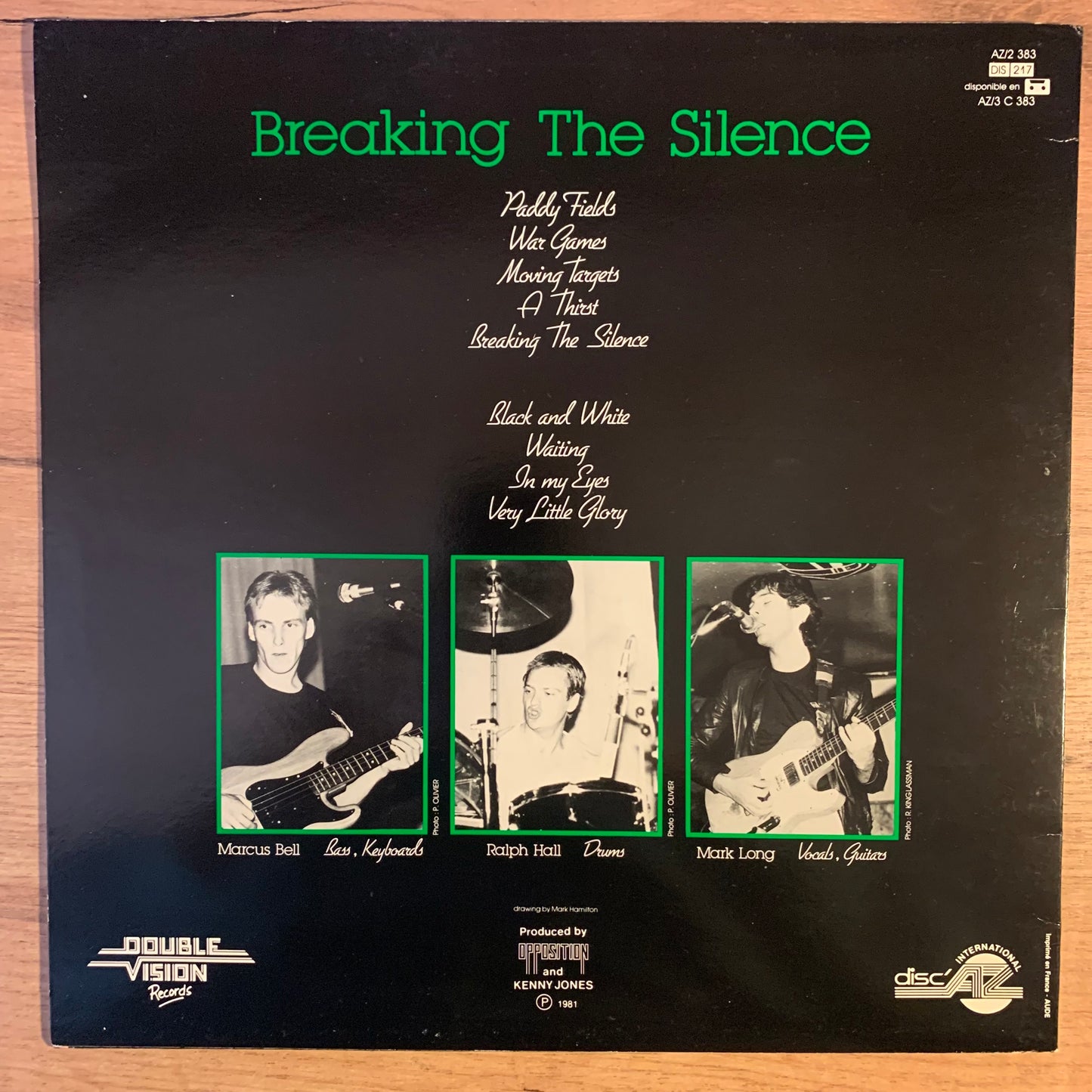 THE OPPOSITION - BREAKING THE SILENCE...RE FR 2017...EX/VG+