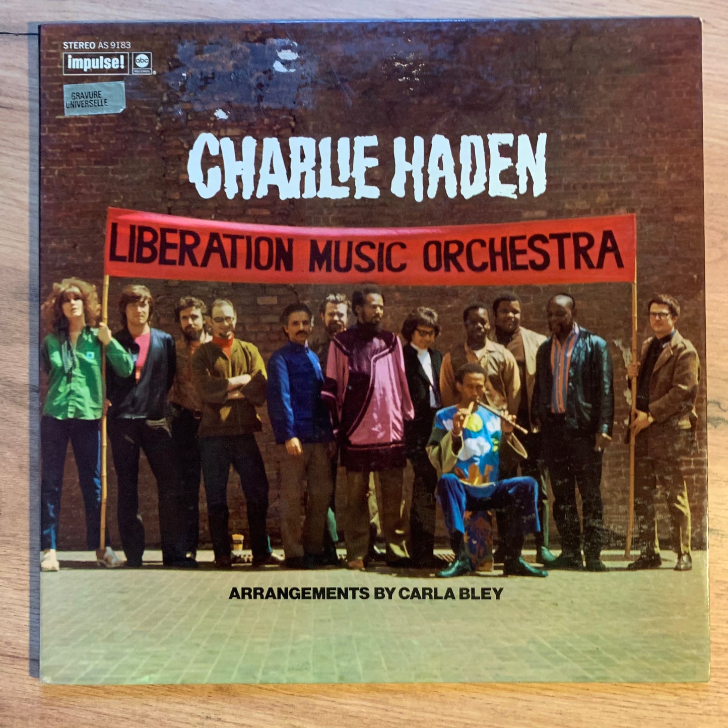 CHARLIE HADEN - LIBERATION MUSIC ORCHESTRA...OG FR 1970...VG+/VG