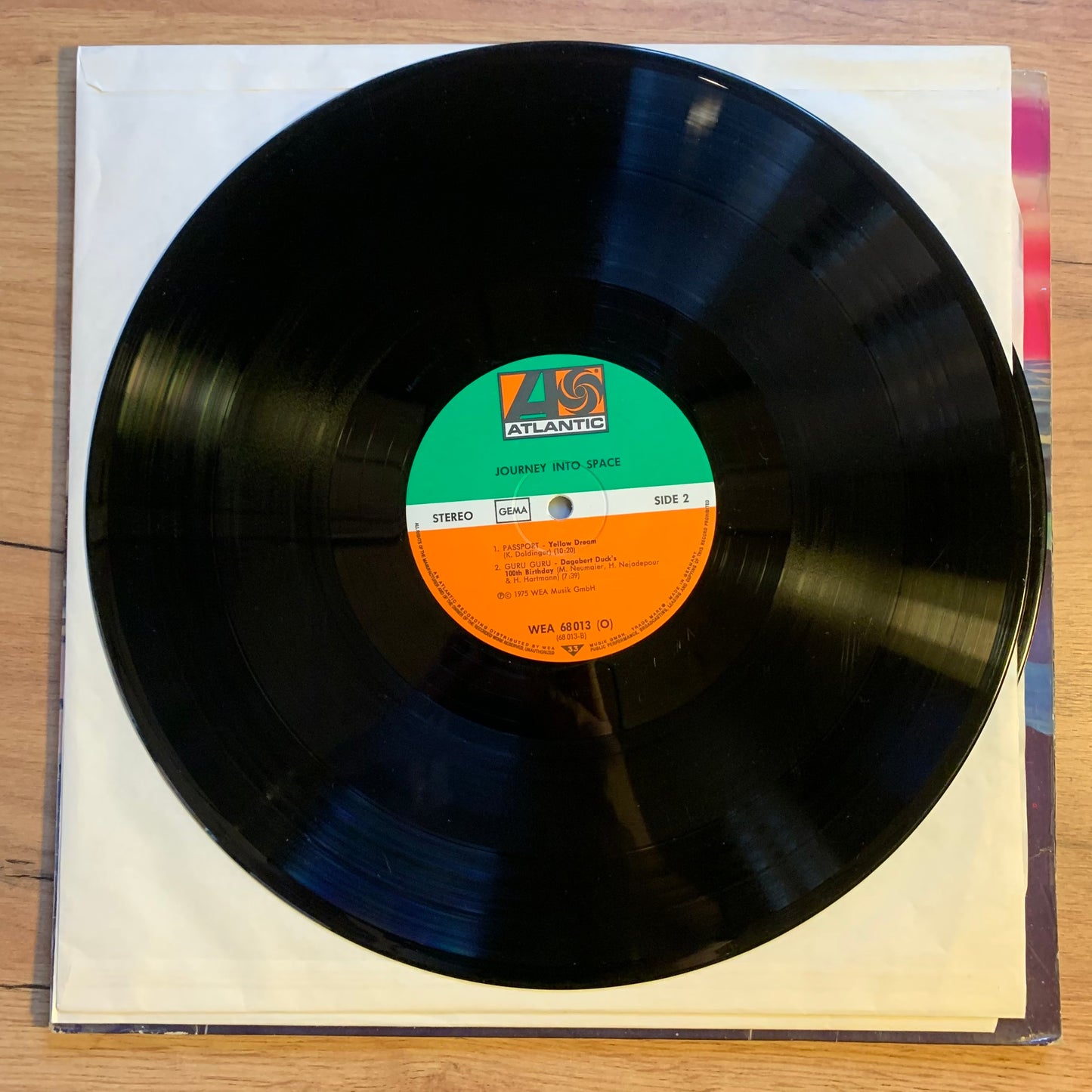 VARIOUS - JOURNEY INTO SPACE...OG GER 1975...VG+/VG