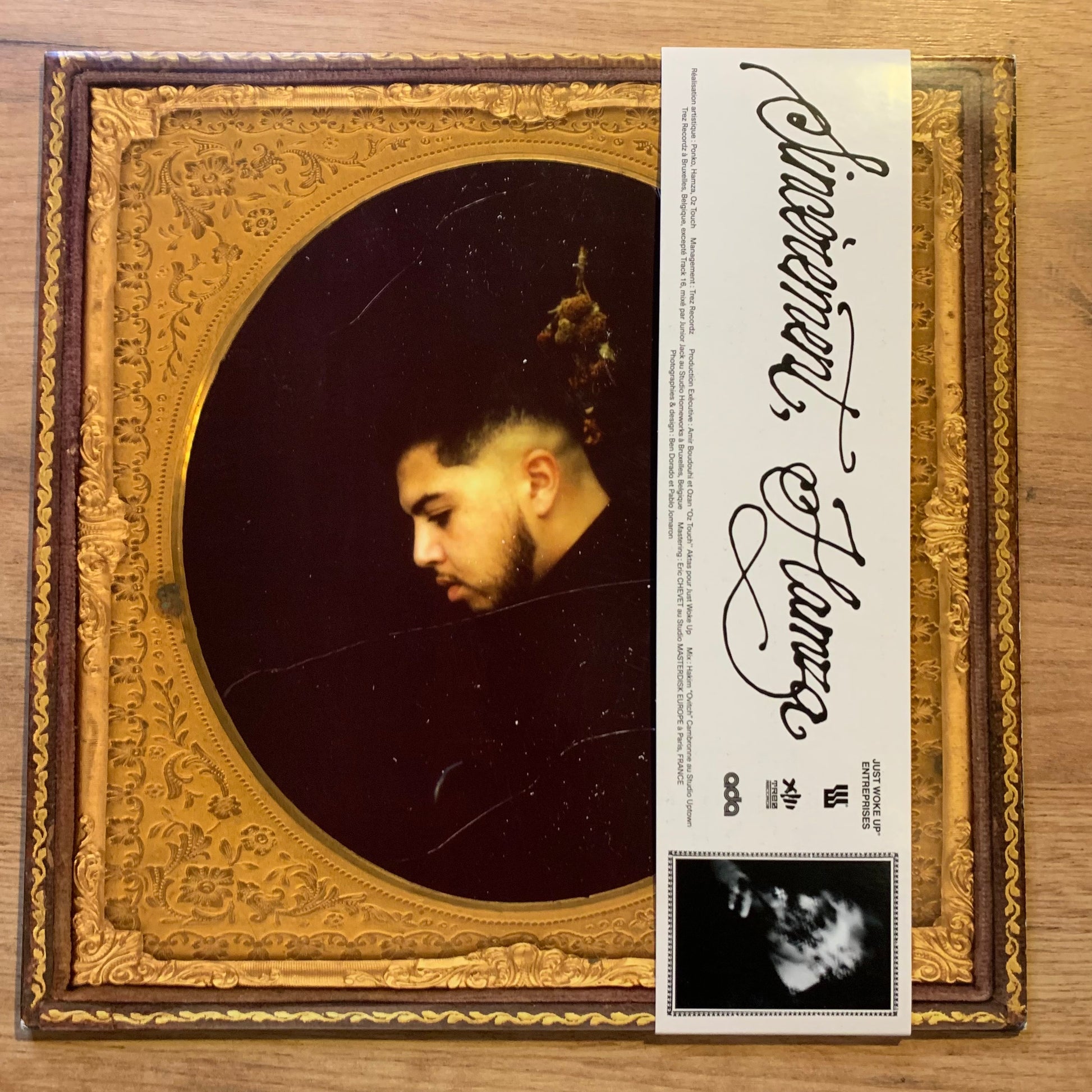 Hamza - Sincèrement - Pochette recto avec OBI strip