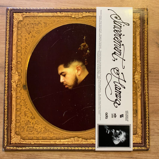 Hamza - Sincèrement - Pochette recto avec OBI strip